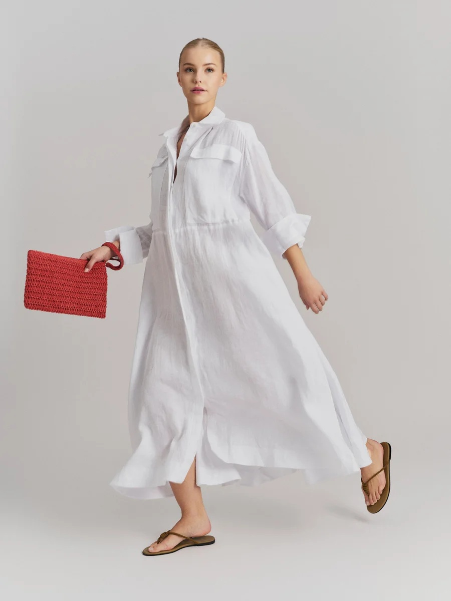 Ella & il - Mim Strå Clutch - Red - Bilde 2