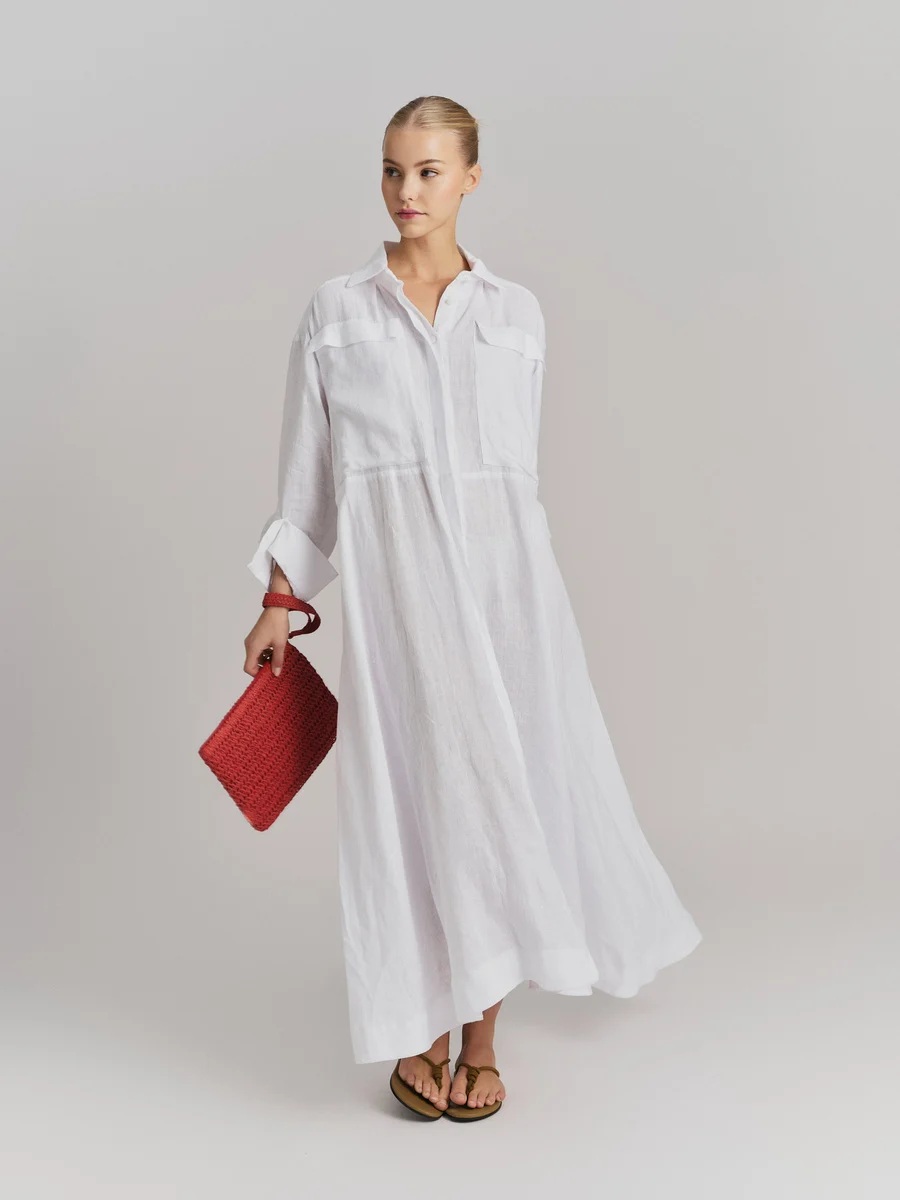 Ella & il - Mim Strå Clutch - Red - Bilde 3