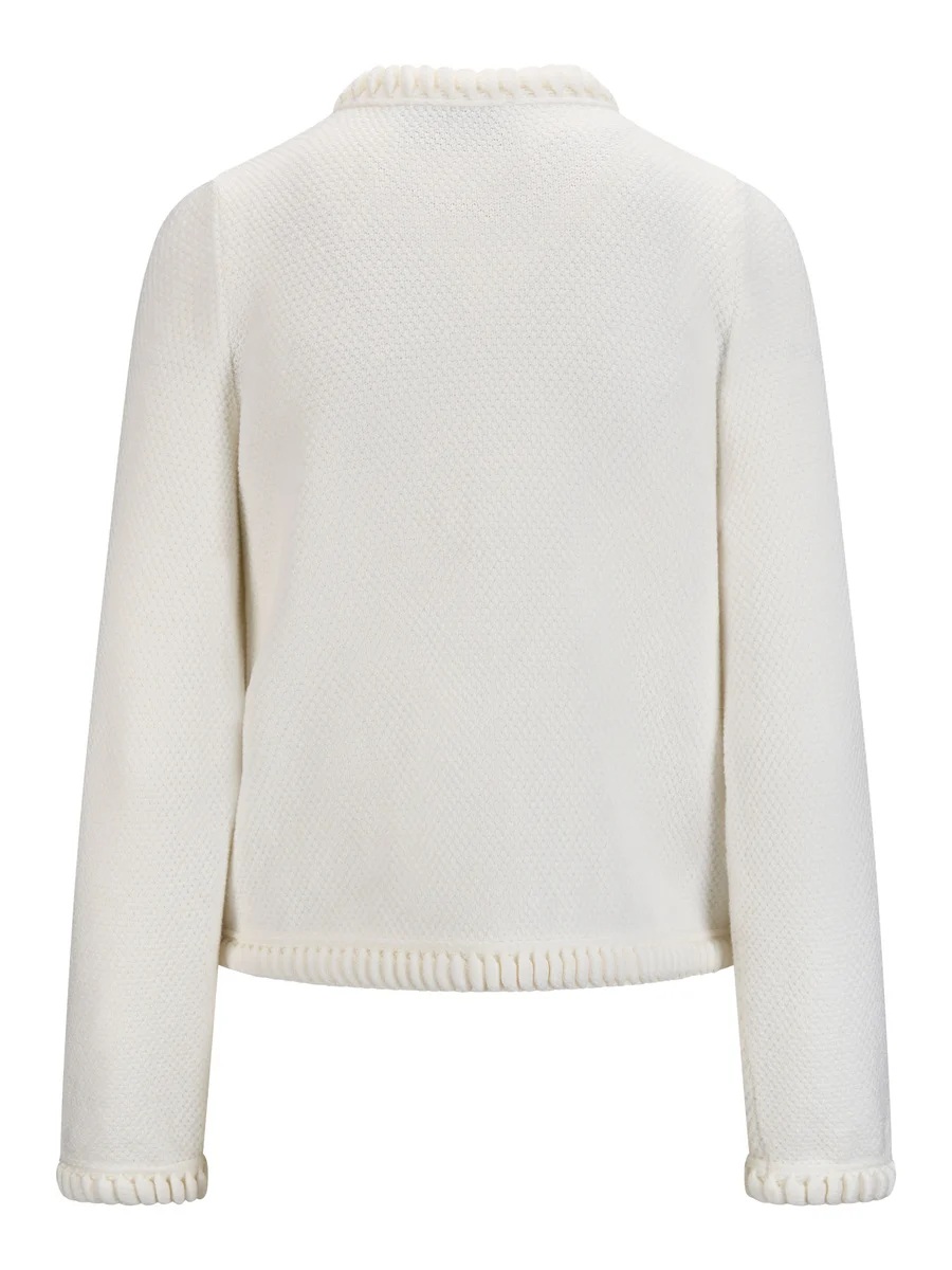 Ella & il - Claire Cotton Cardigan - White - Bilde 6