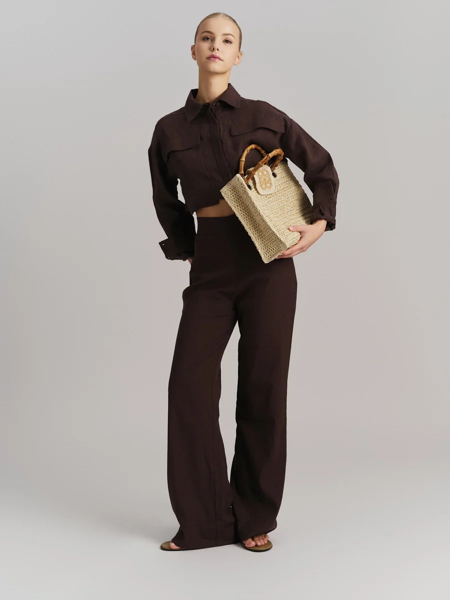 Ella & il - Evelyn Strå Bag - Beige - Bilde 4