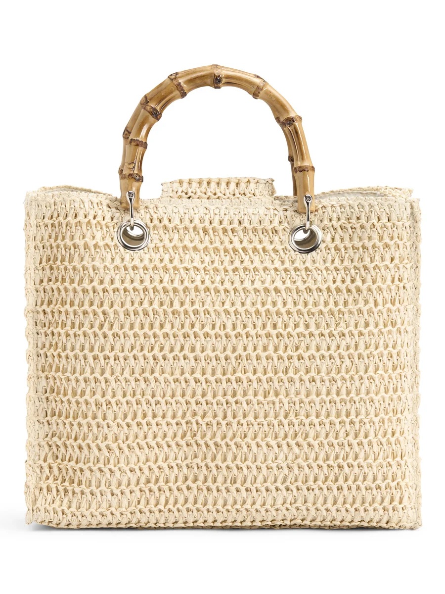 Ella & il - Evelyn Strå Bag - Beige - Bilde 3