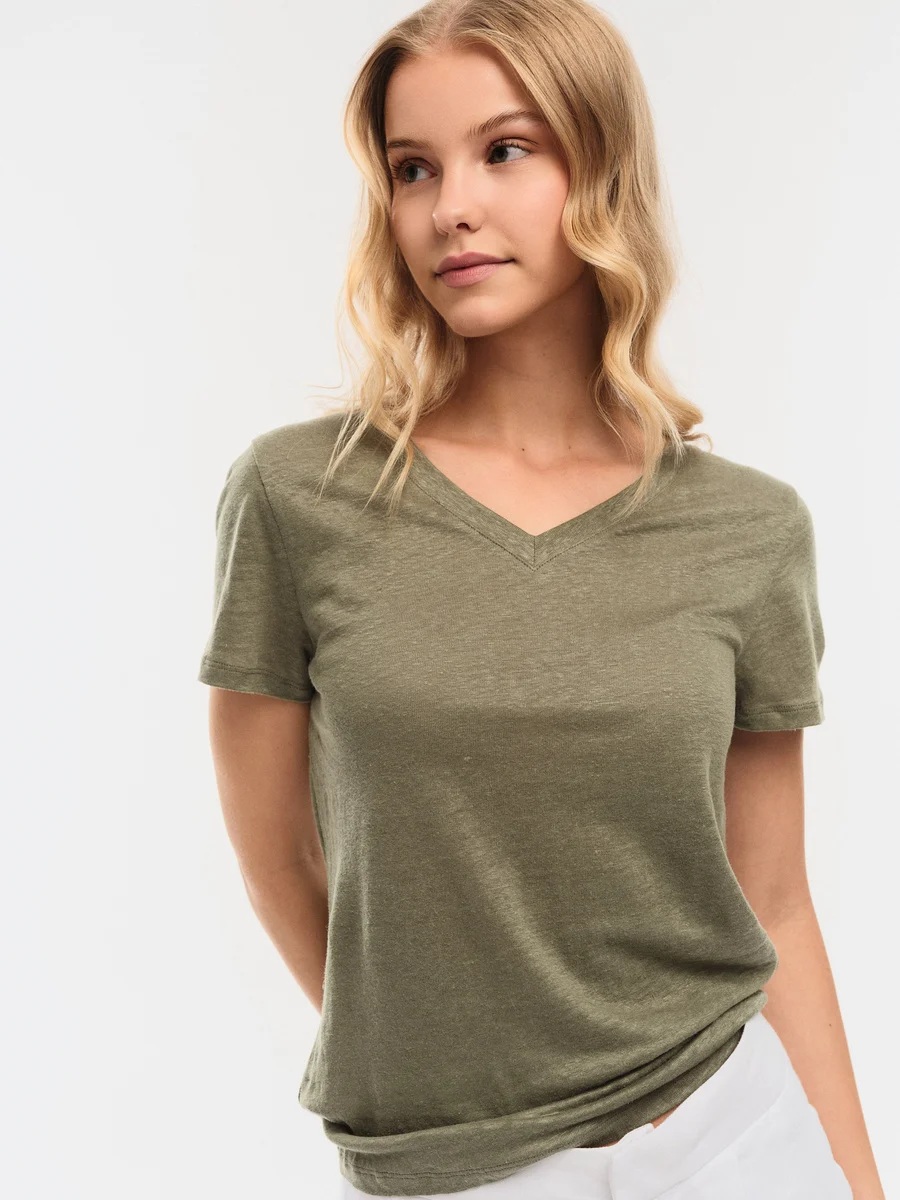 Ella & il - Alethe Lin Tshirt - Green