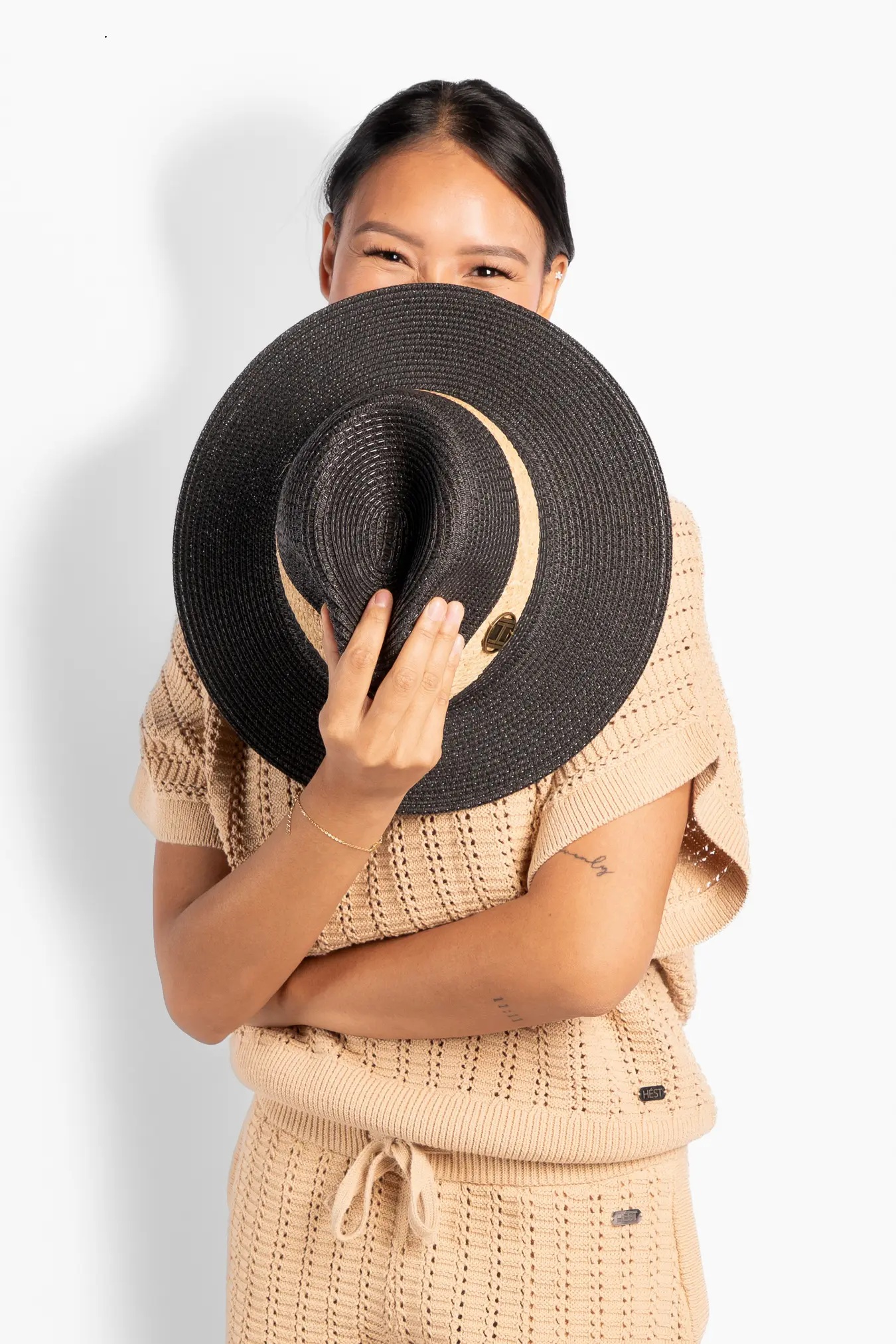 HÉST - Allesandra Stråhatt - Jet Black - Bilde 5