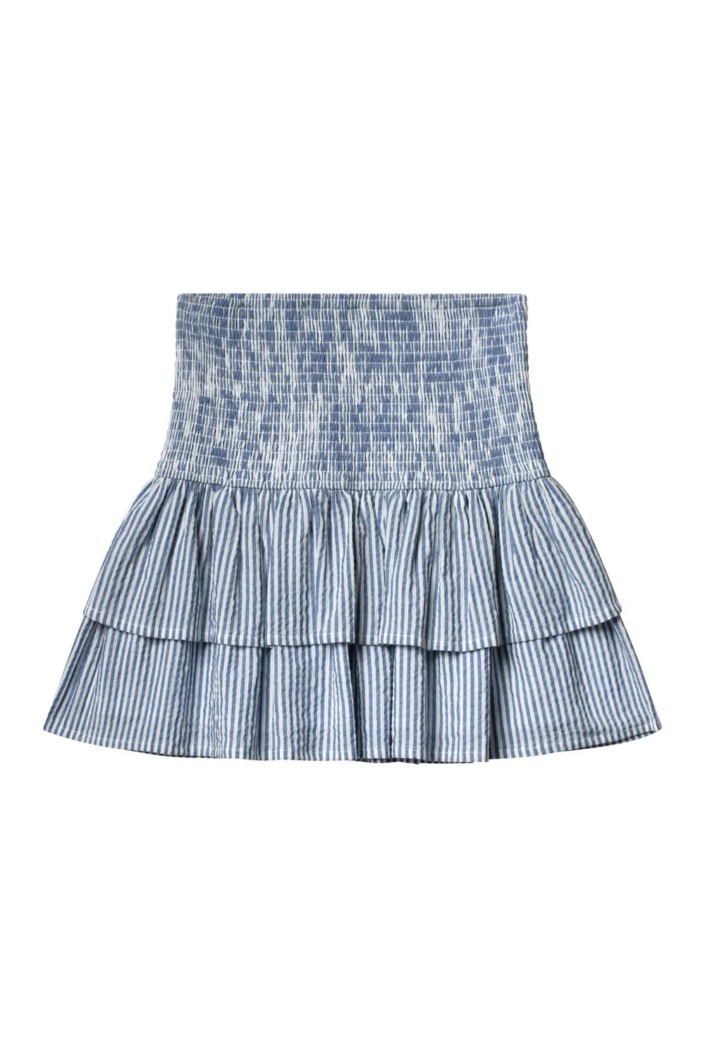 Arnie says - Sorrento Seersucker Stripe Skjørt - Navy/White - Bilde 2