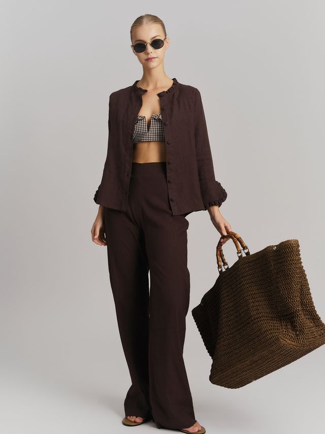 Ella & il - Kristine Strå Bag - Brown