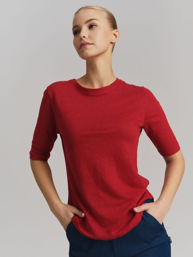 Ella & il - Karina Lin Tshirt - Red