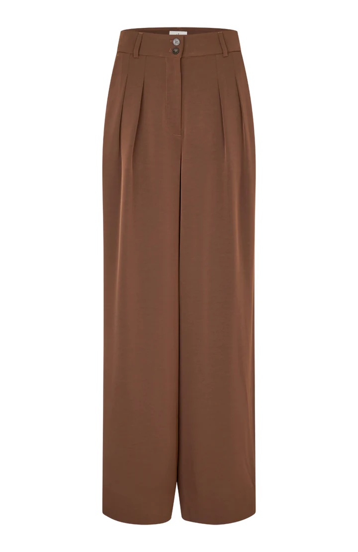 Five units - KarenFV Regular Bukse - Brown Roast - Bilde 5