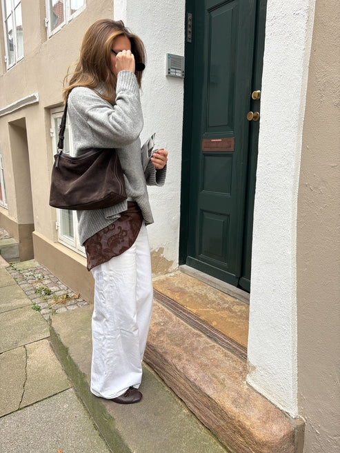 Becksøndergaard - Suede Ginni Medi Veske - Chocolate Torte - Bilde 2