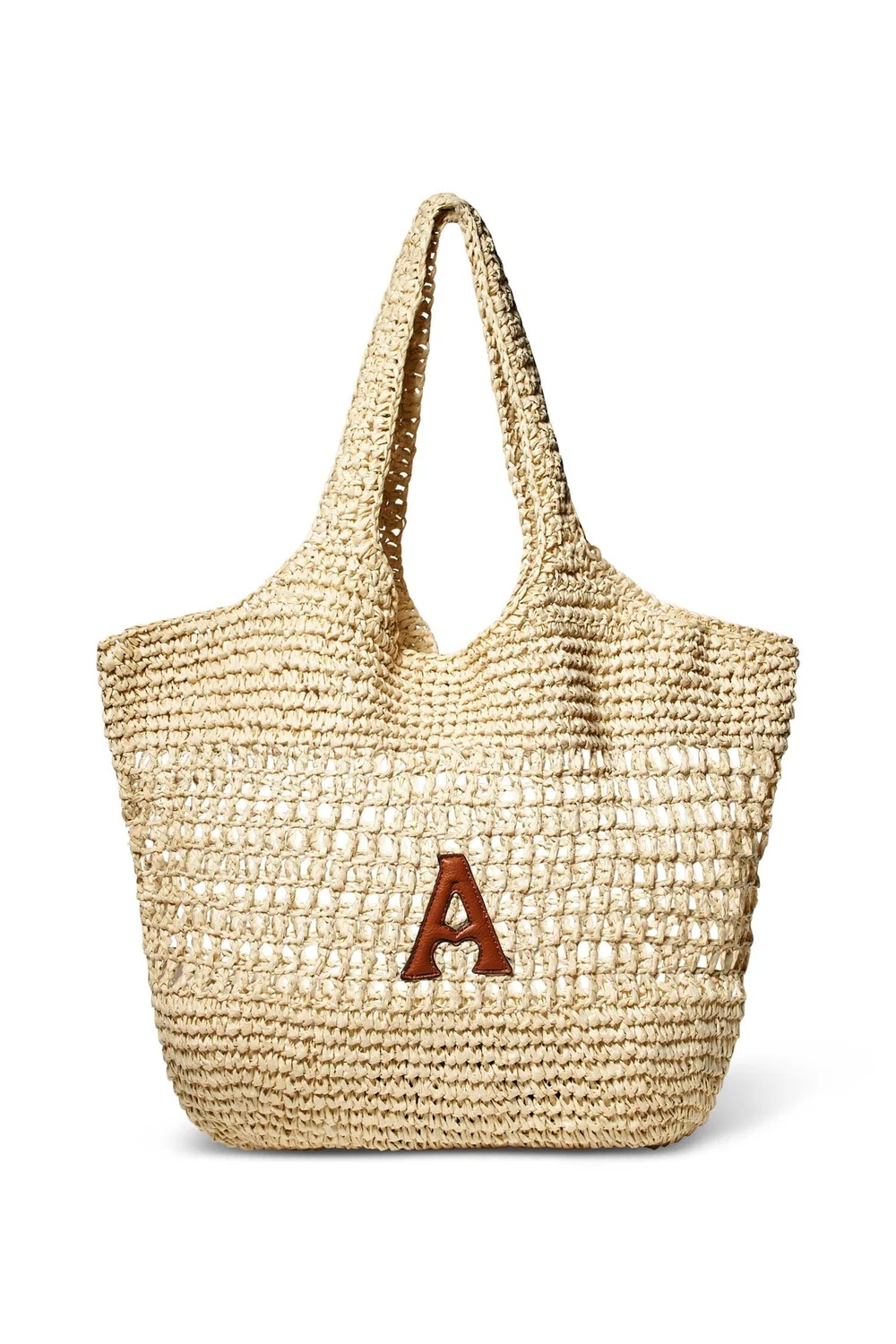 Arnie says - Raffia Tote Veske - Ecru