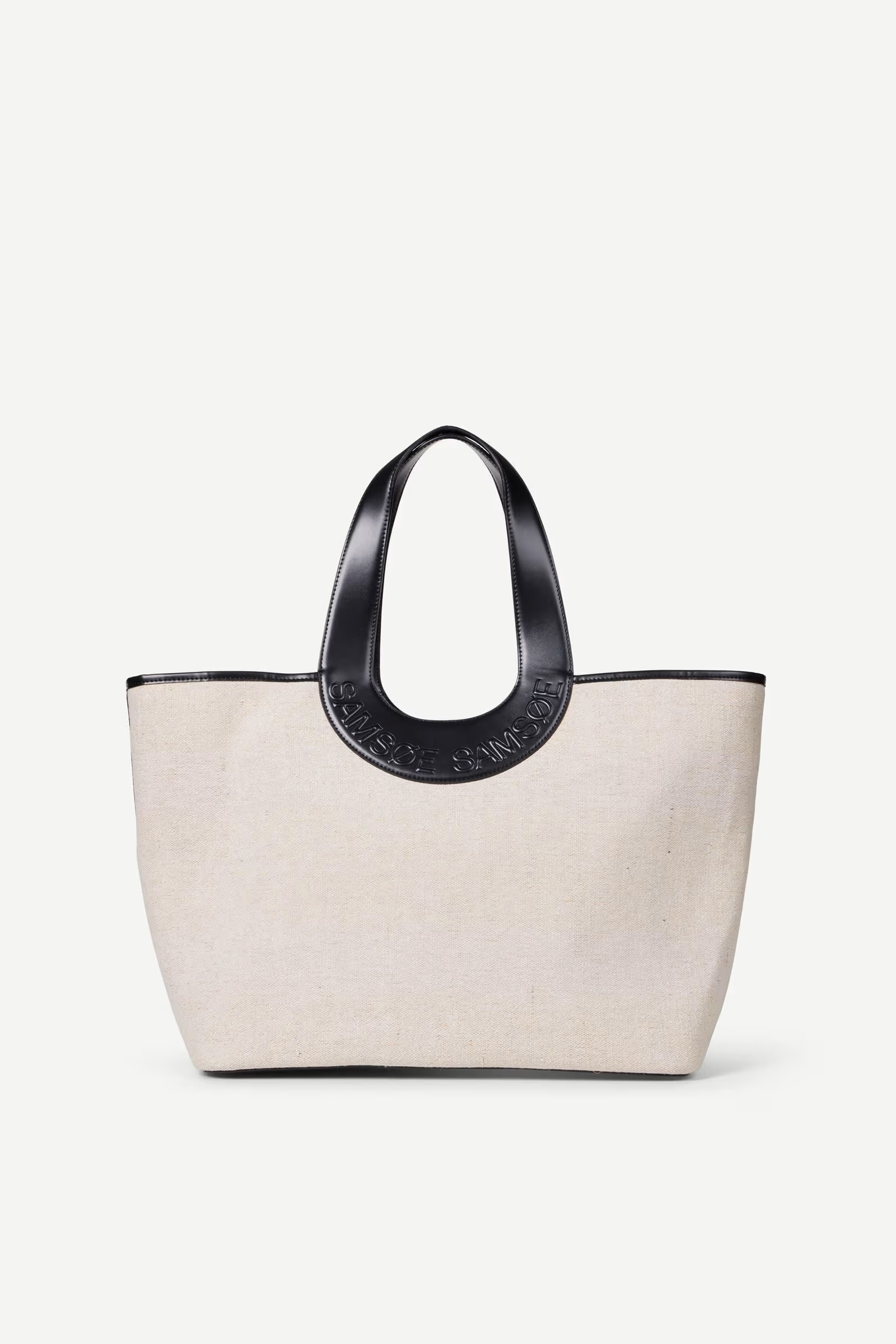 Samsøe - Saberta Beach Bag - Bone White - Bilde 3