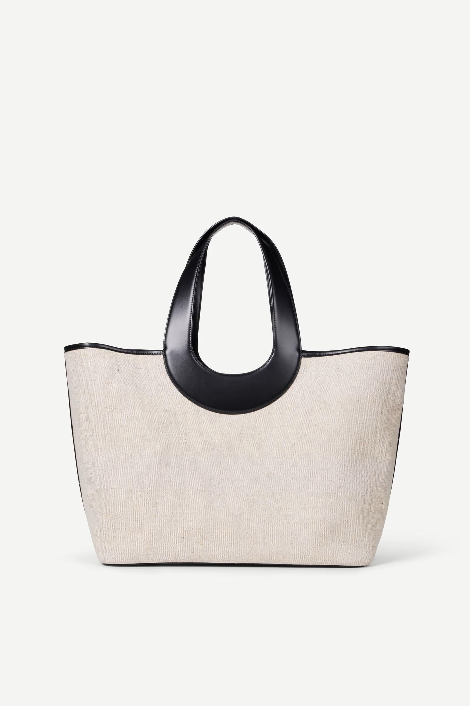 Samsøe - Saberta Beach Bag - Bone White - Bilde 4