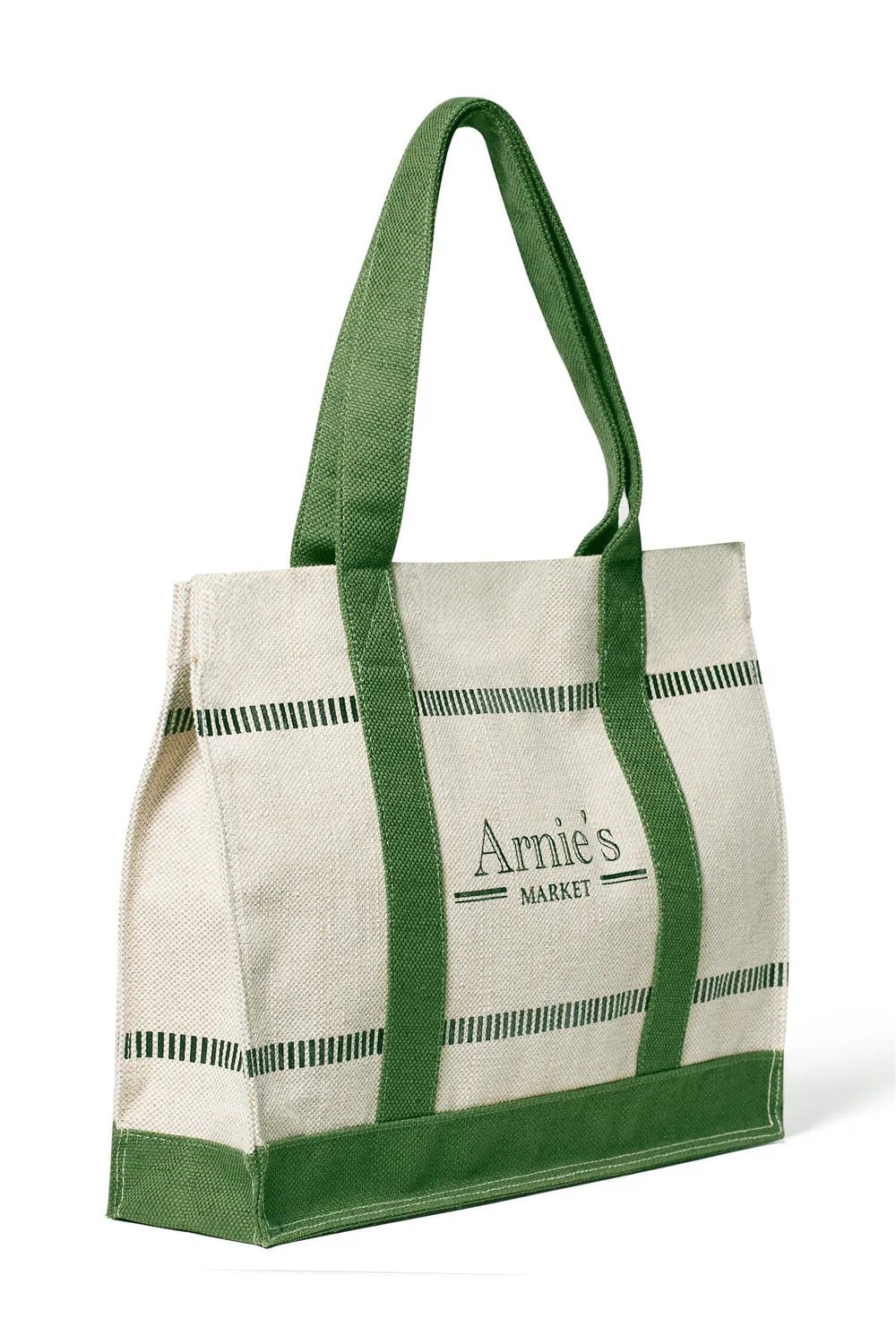 Arnie says - Riviera Market Veske - Natur/Green - Bilde 2