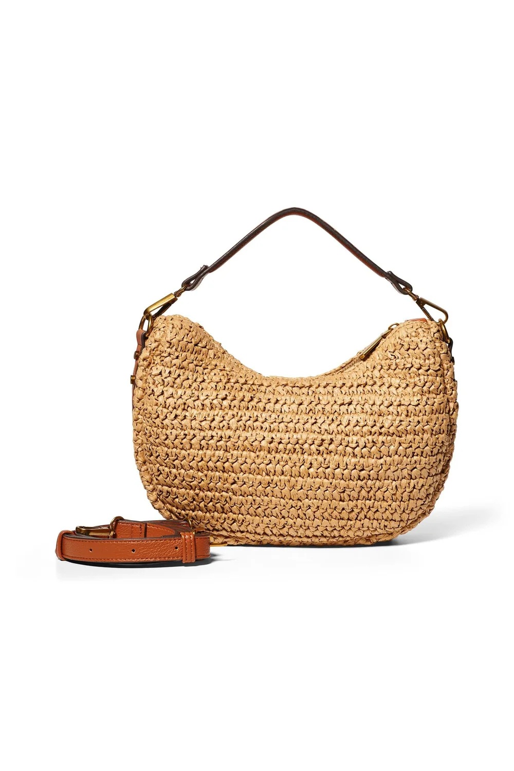 Arnie says - Raffia Skulderveske - Brown - Bilde 6