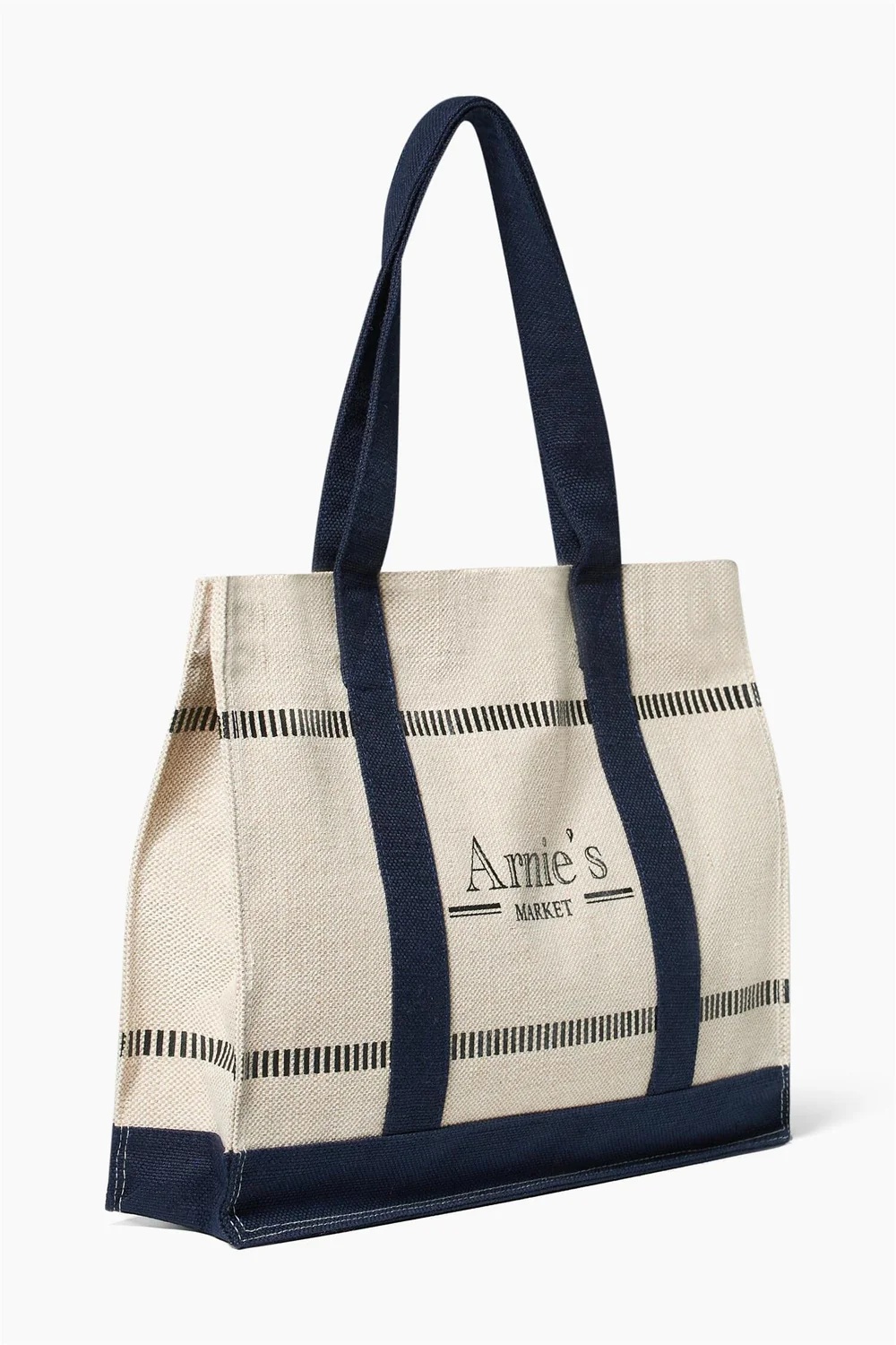 Arnie says - Riviera Market Veske - Natur/Navy - Bilde 3