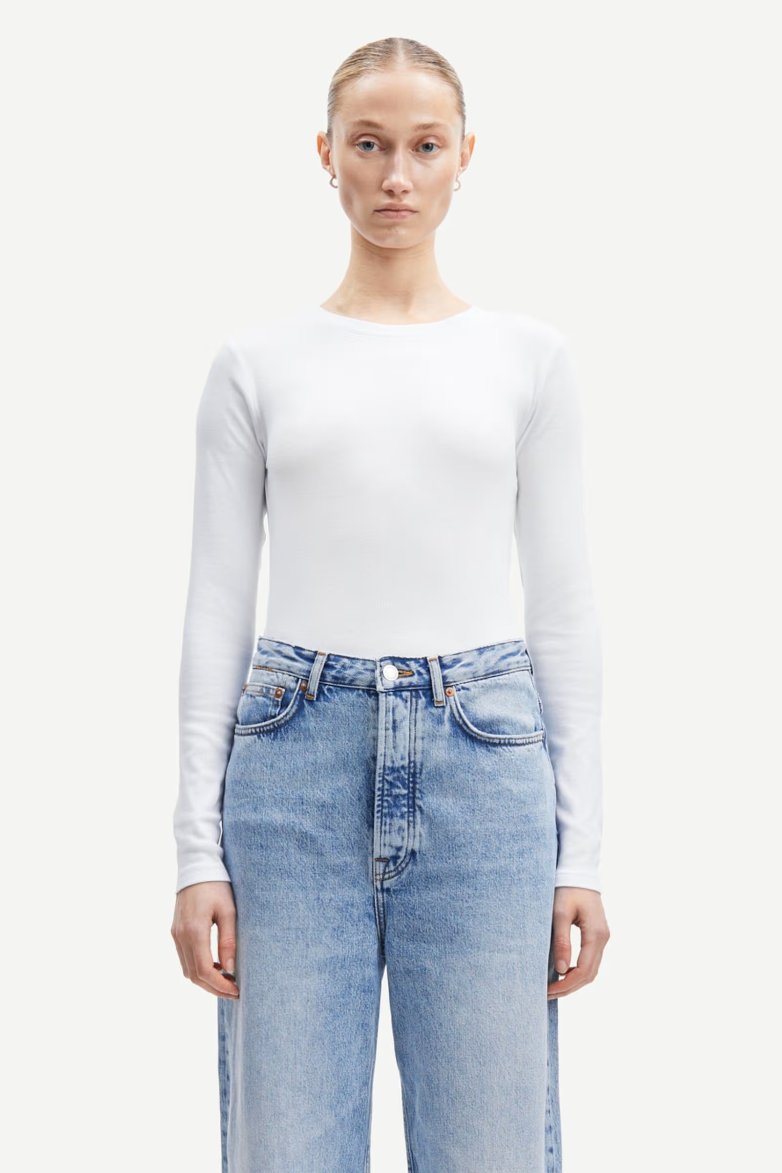 Samsøe - Saalexa Genser - White