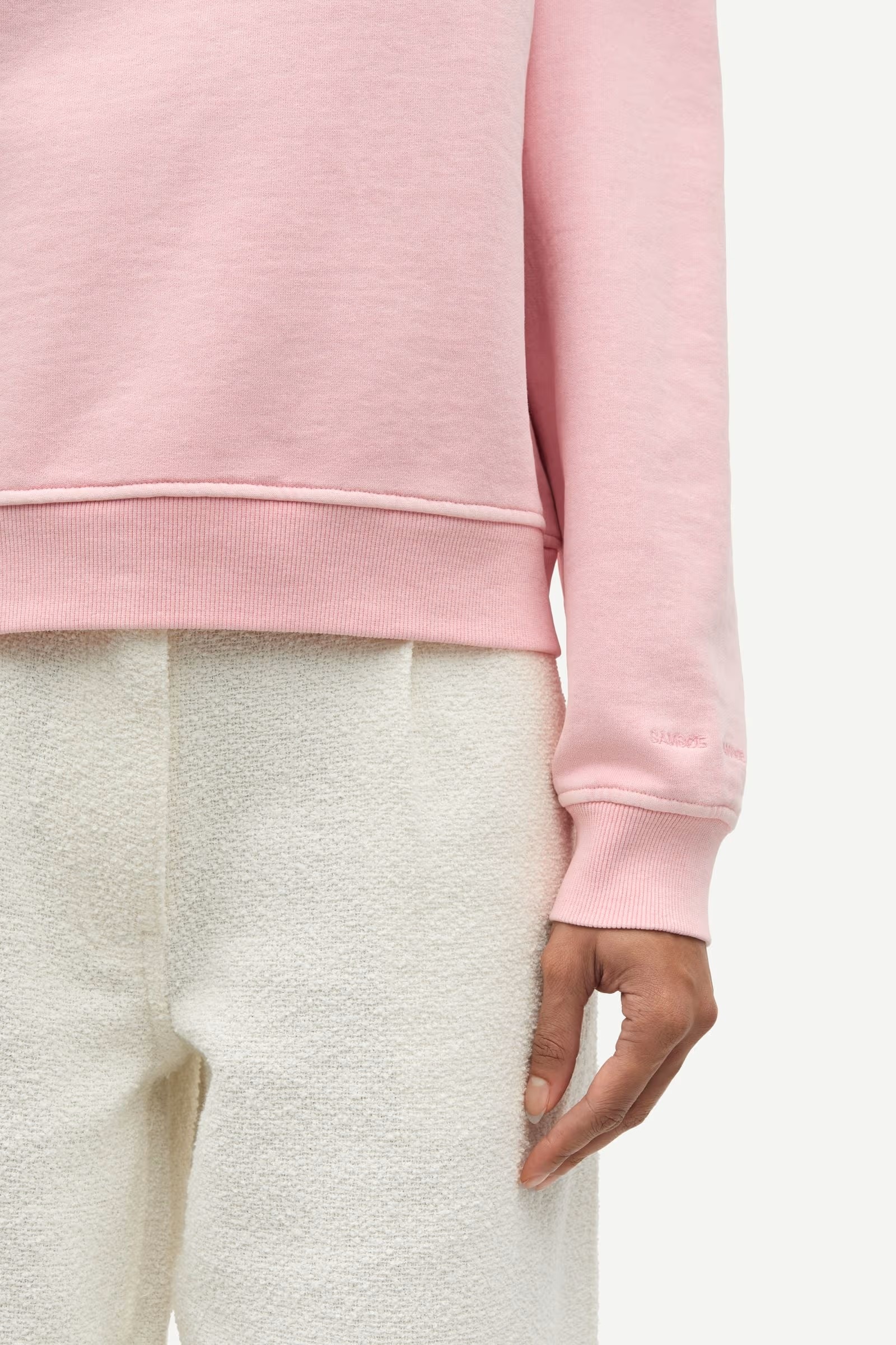 Samsøe - Savan Collegegenser - Rosa - Bilde 3