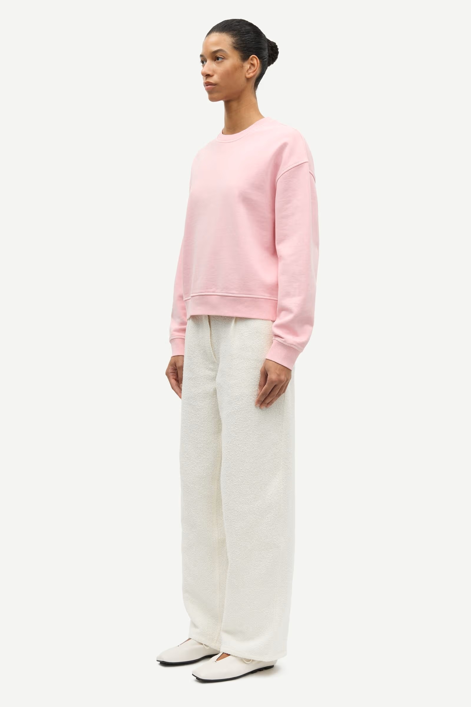 Samsøe - Savan Collegegenser - Rosa - Bilde 5