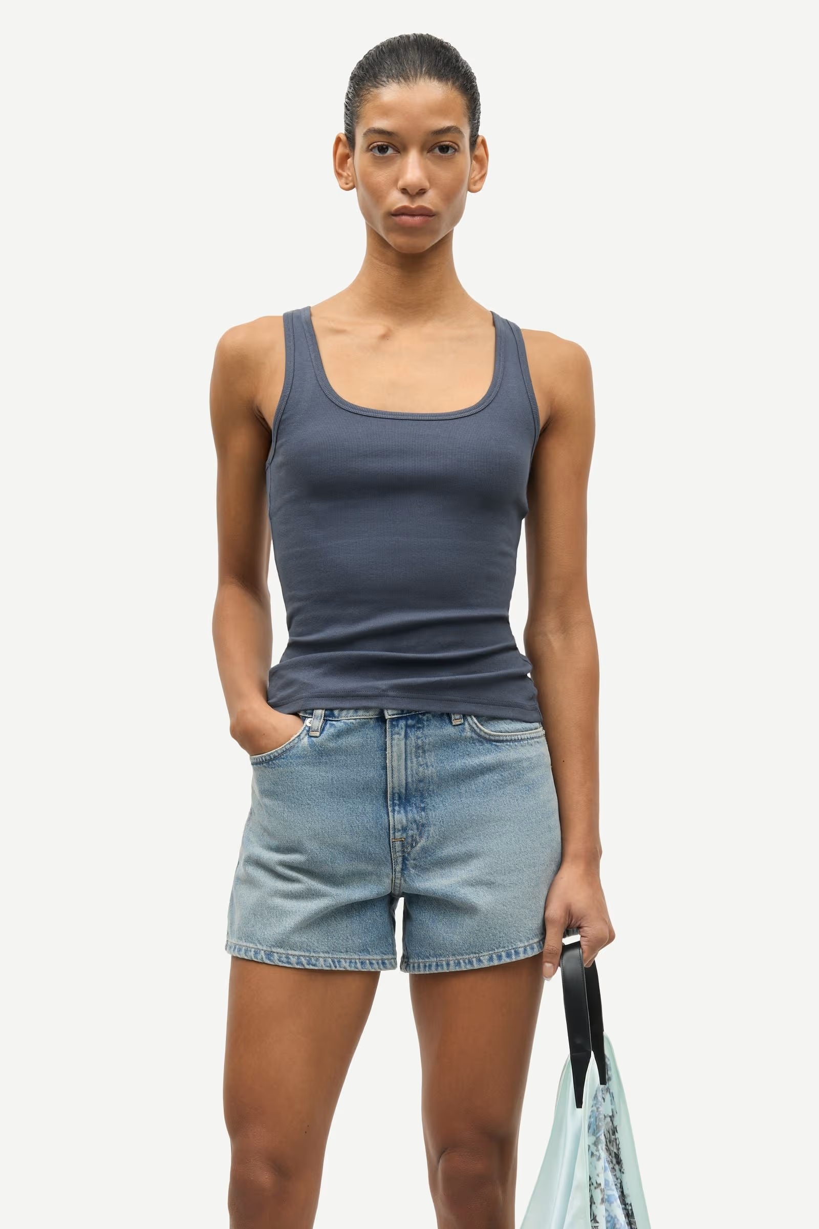 Samsøe - Saamanza Tank Topp - Ombre Blue