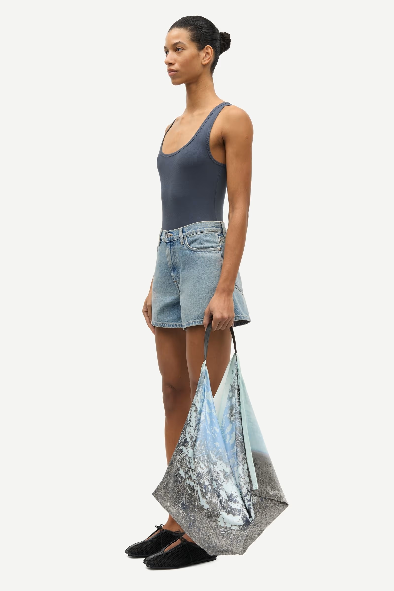 Samsøe - Saamanza Tank Topp - Ombre Blue - Bilde 4