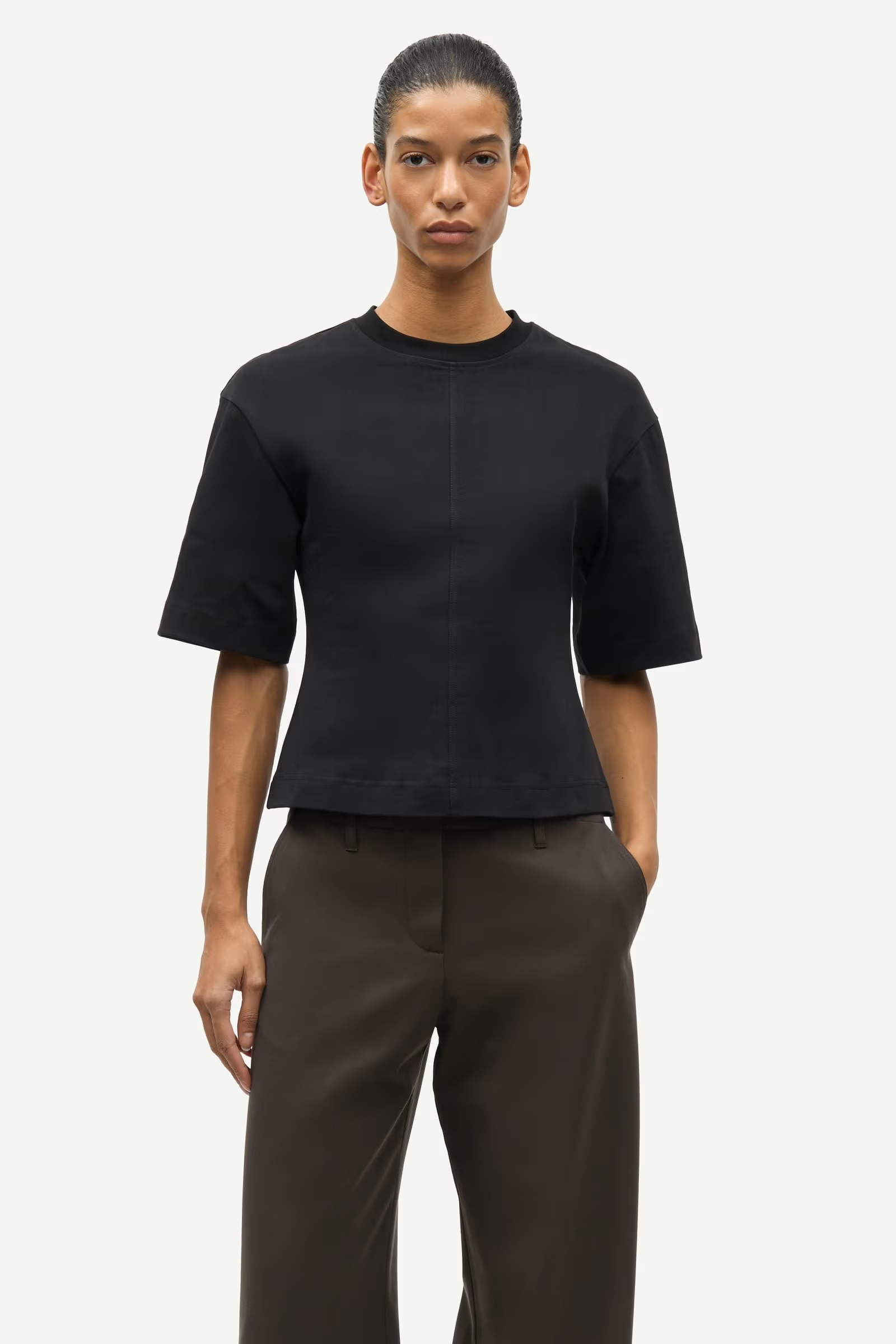 Samsøe - Sadisas Tshirt - Jet Black