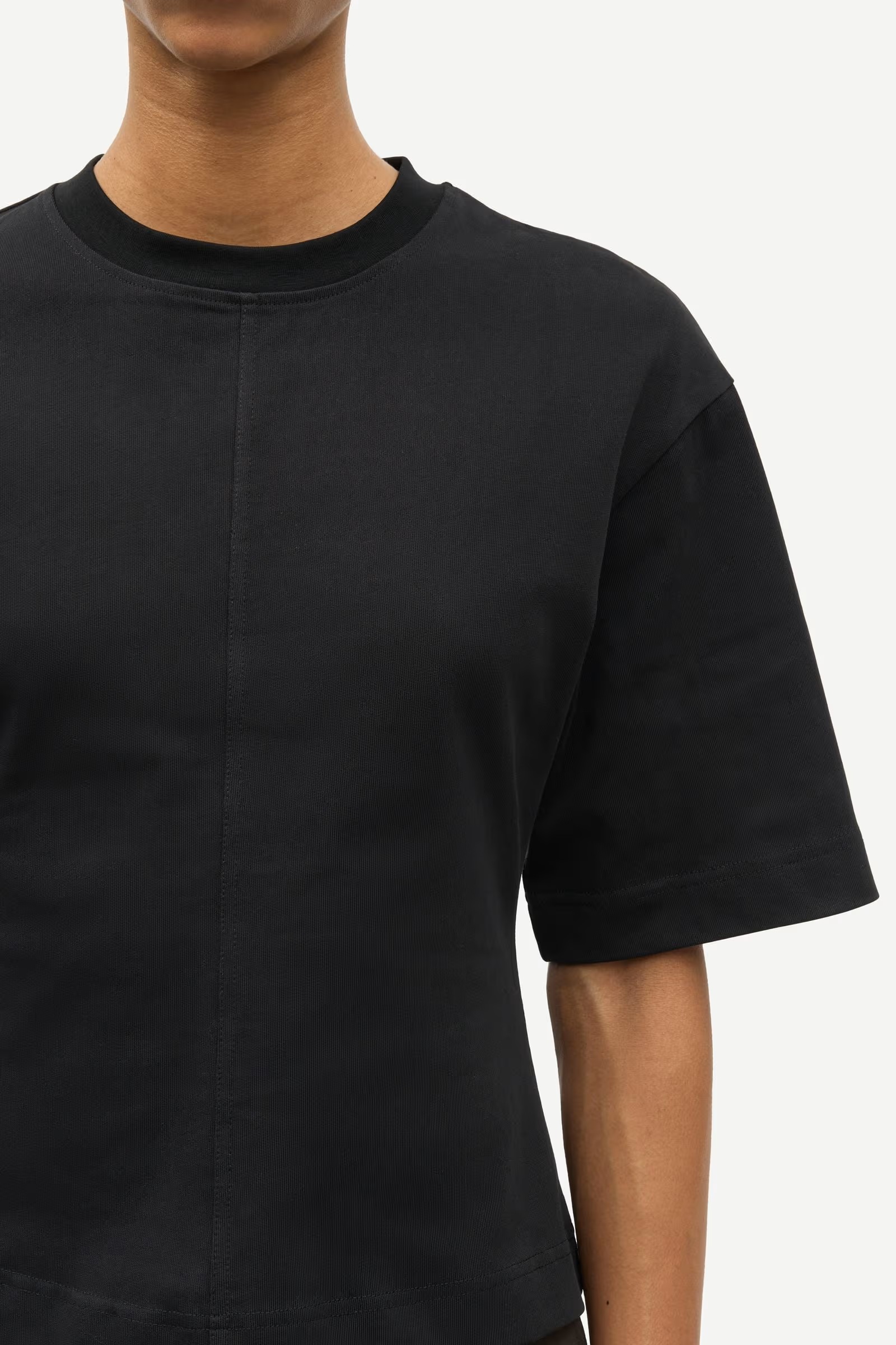 Samsøe - Sadisas Tshirt - Jet Black - Bilde 4