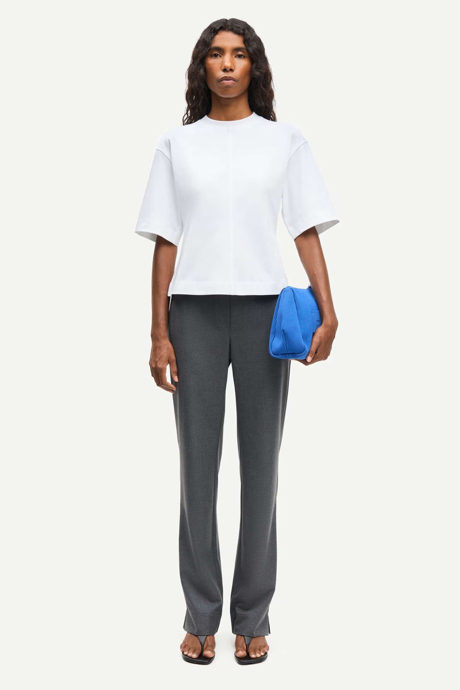Samsøe - Sadisas Tshirt - Bright White - Bilde 5