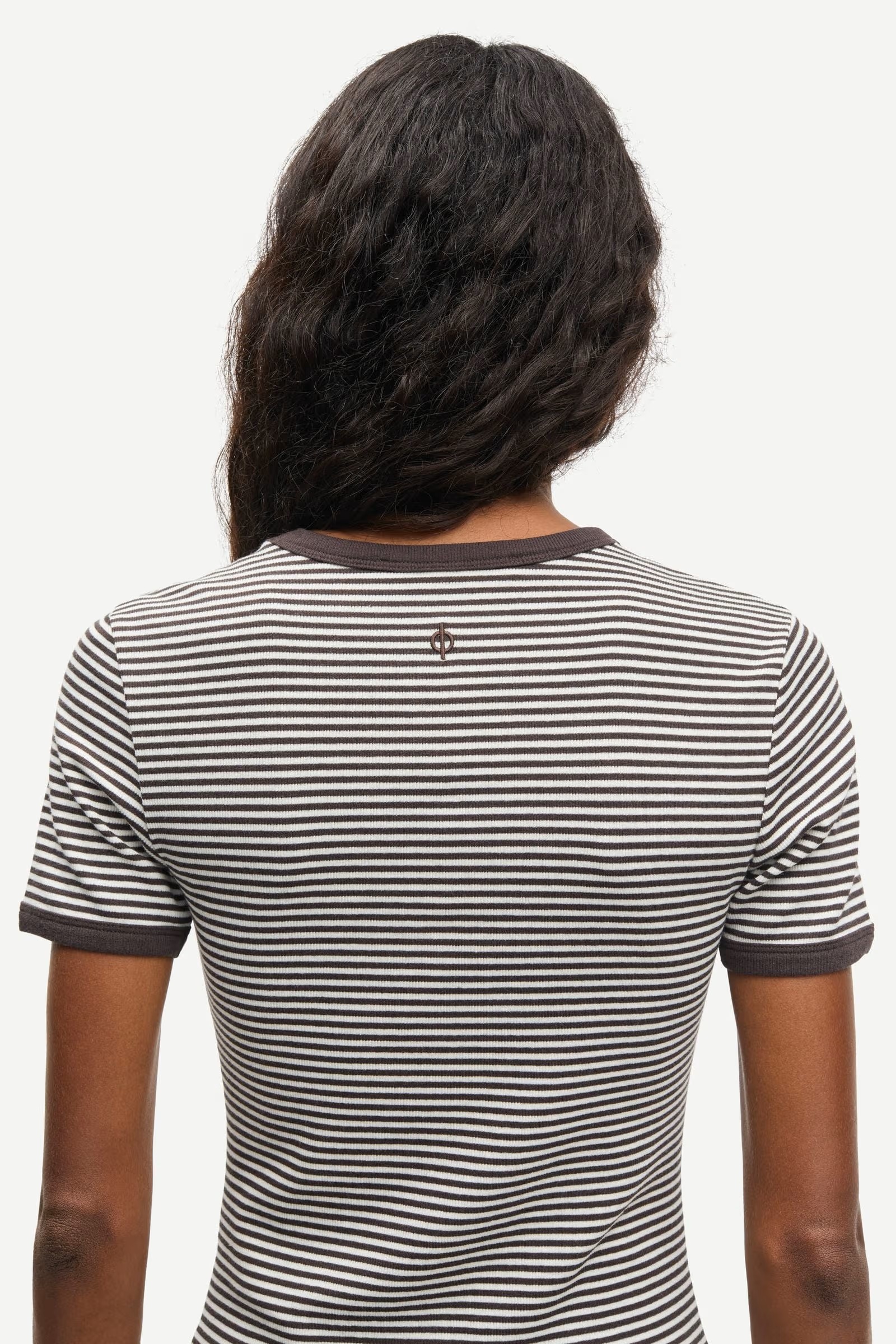 Samsøe - Salinas Tshirt - Mulch Stripe - Bilde 2
