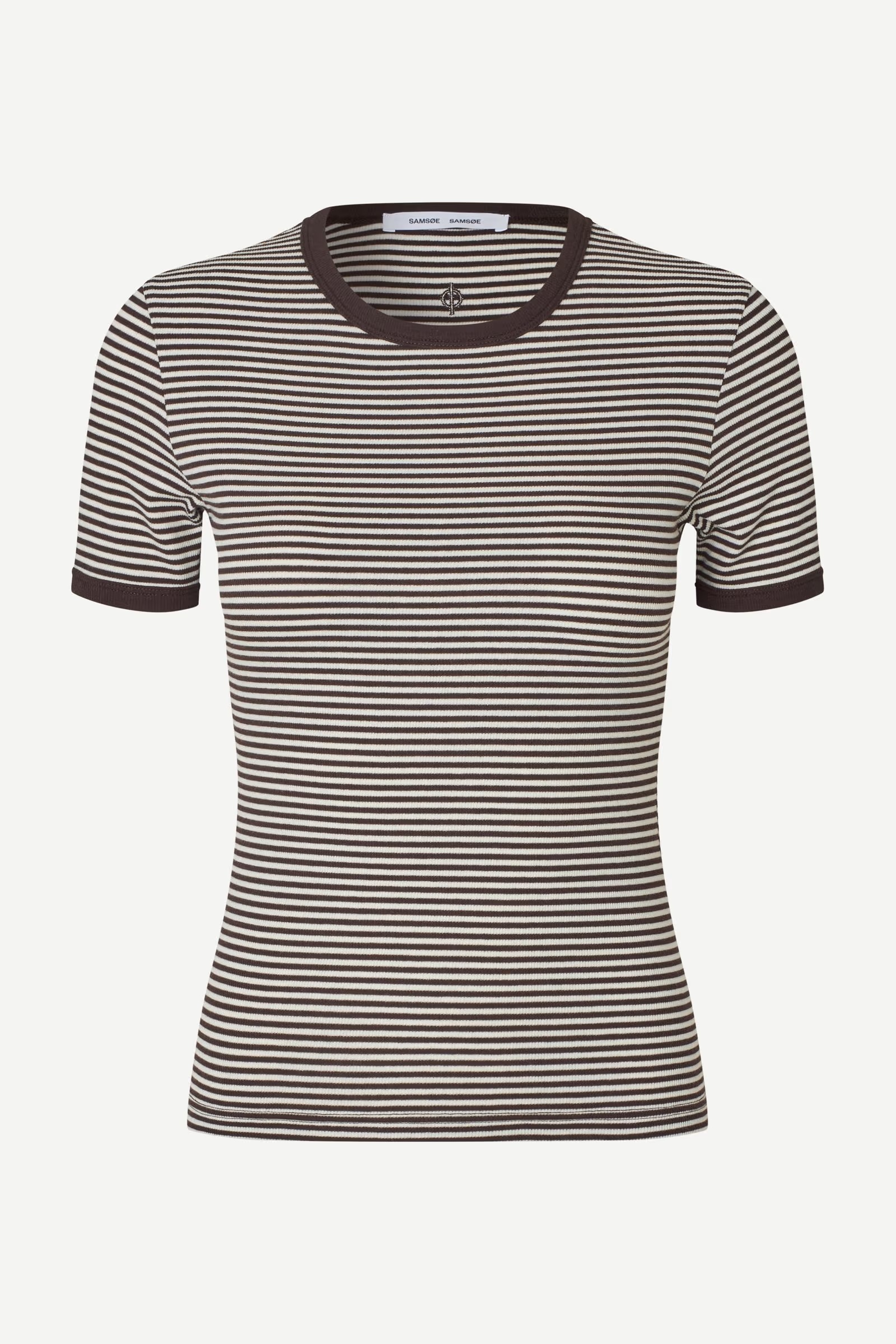 Samsøe - Salinas Tshirt - Mulch Stripe - Bilde 3