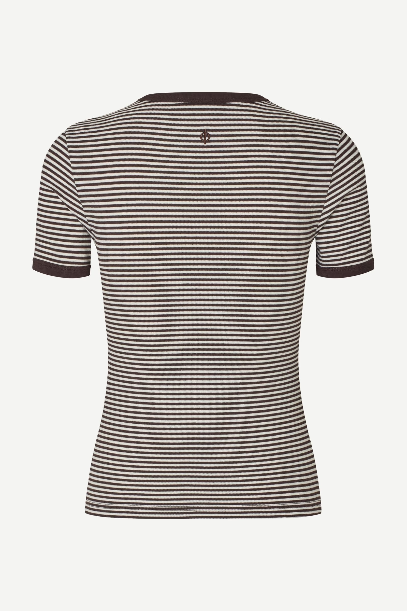 Samsøe - Salinas Tshirt - Mulch Stripe - Bilde 4