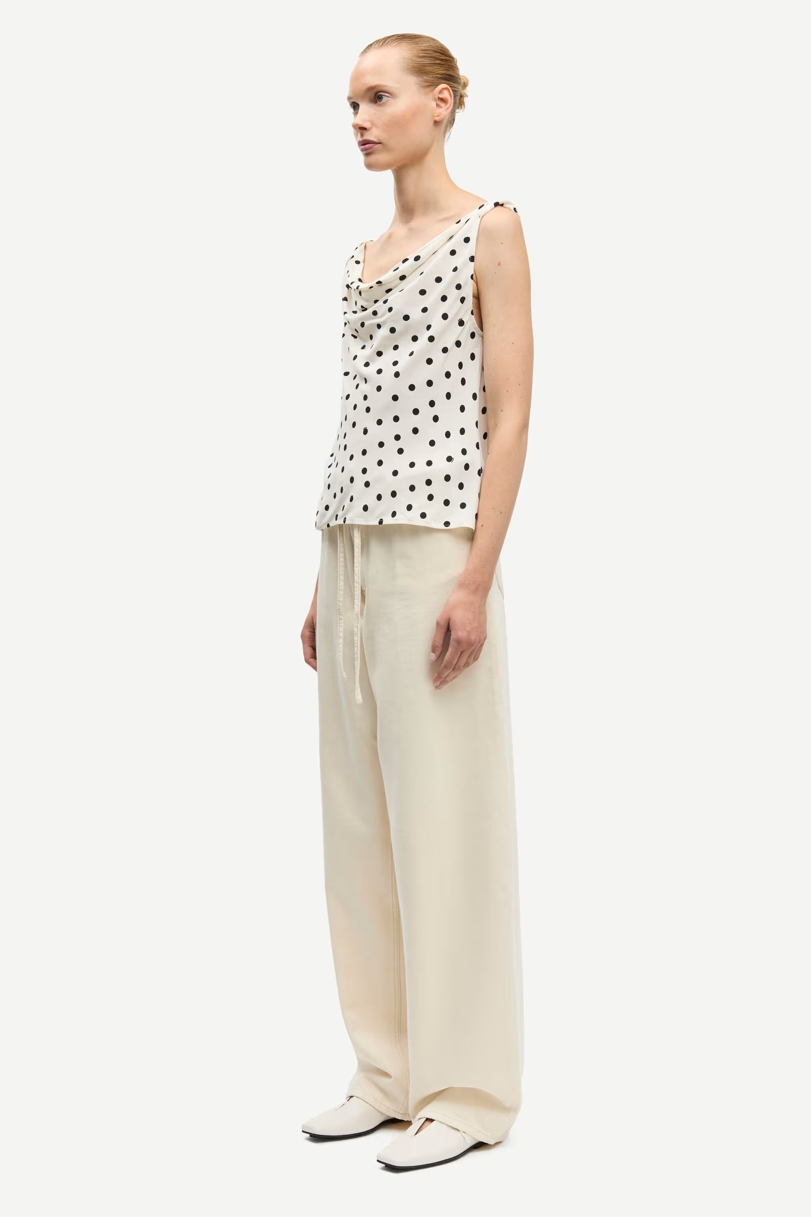 Samsøe - Sapoppy Topp - Drifting Dots Egret - Bilde 4