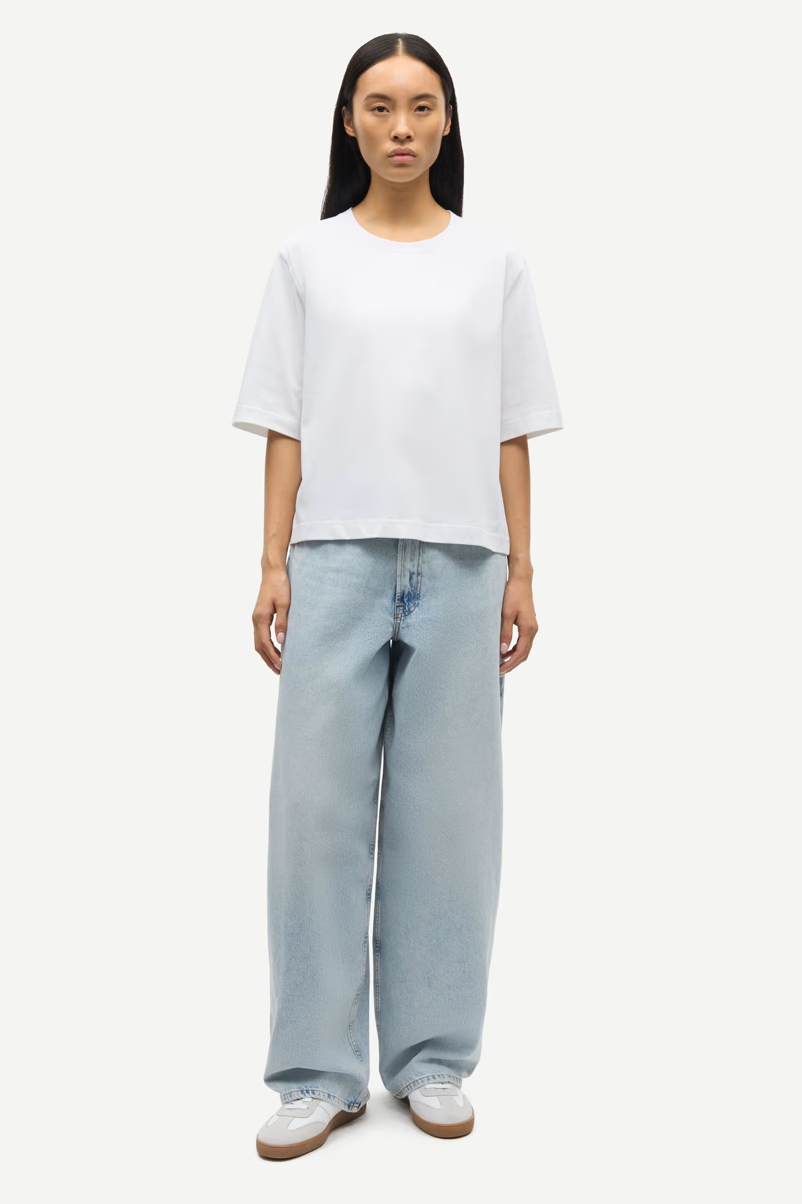 Samsøe - Saabby Tshirt - White - Bilde 4
