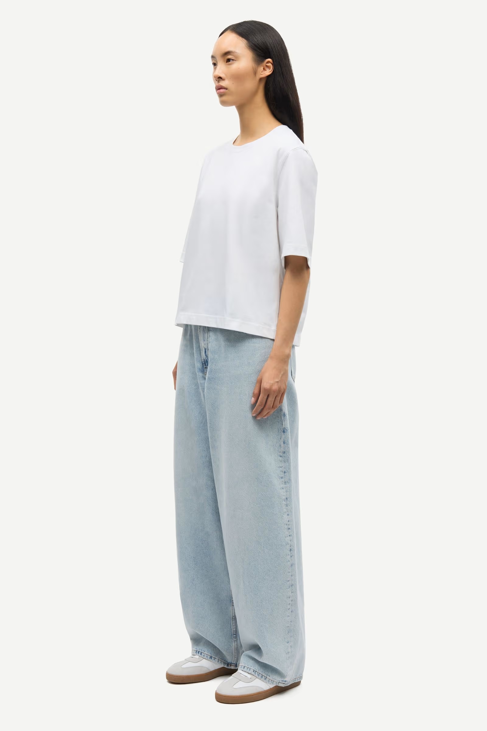 Samsøe - Saabby Tshirt - White - Bilde 3