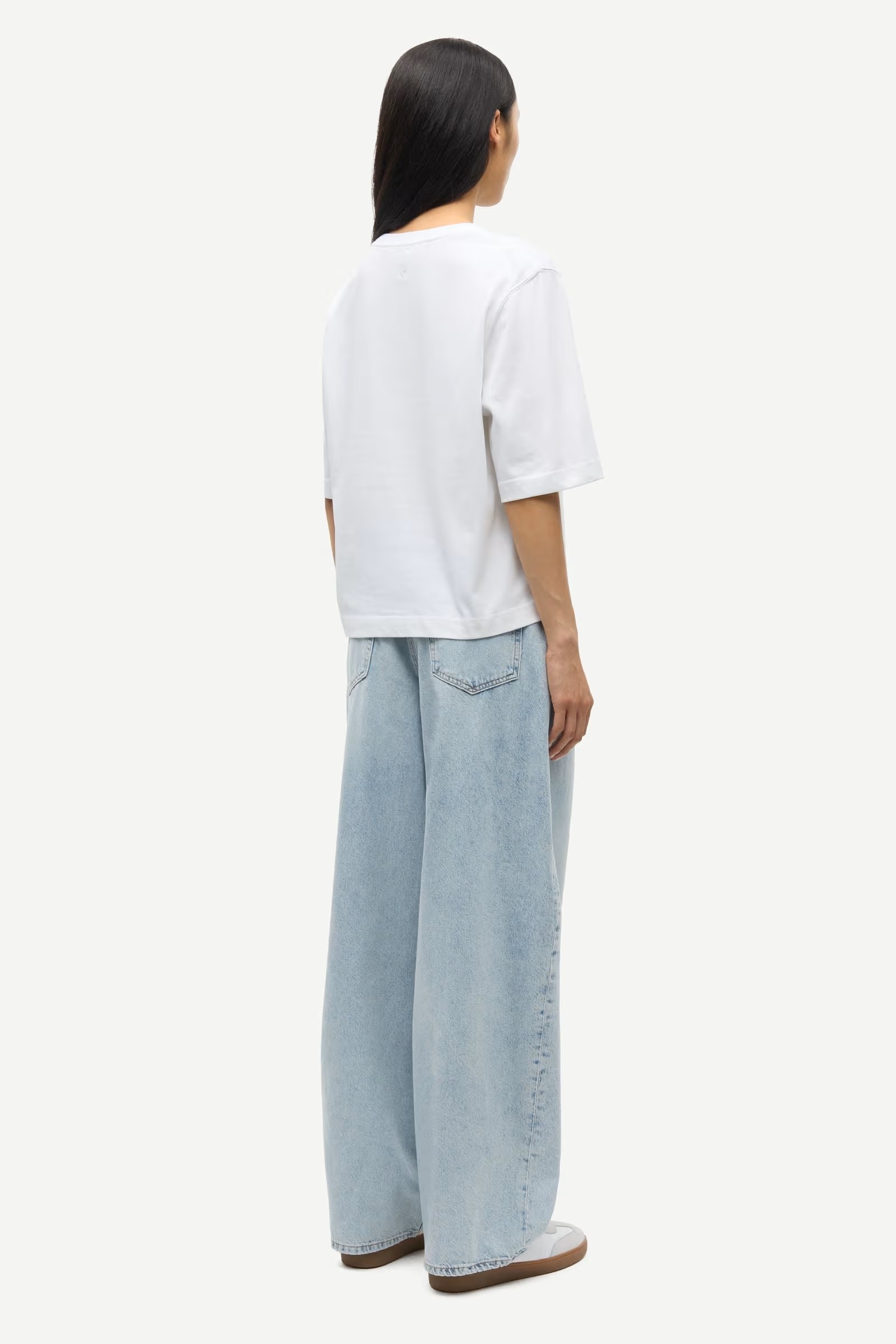 Samsøe - Saabby Tshirt - White - Bilde 6