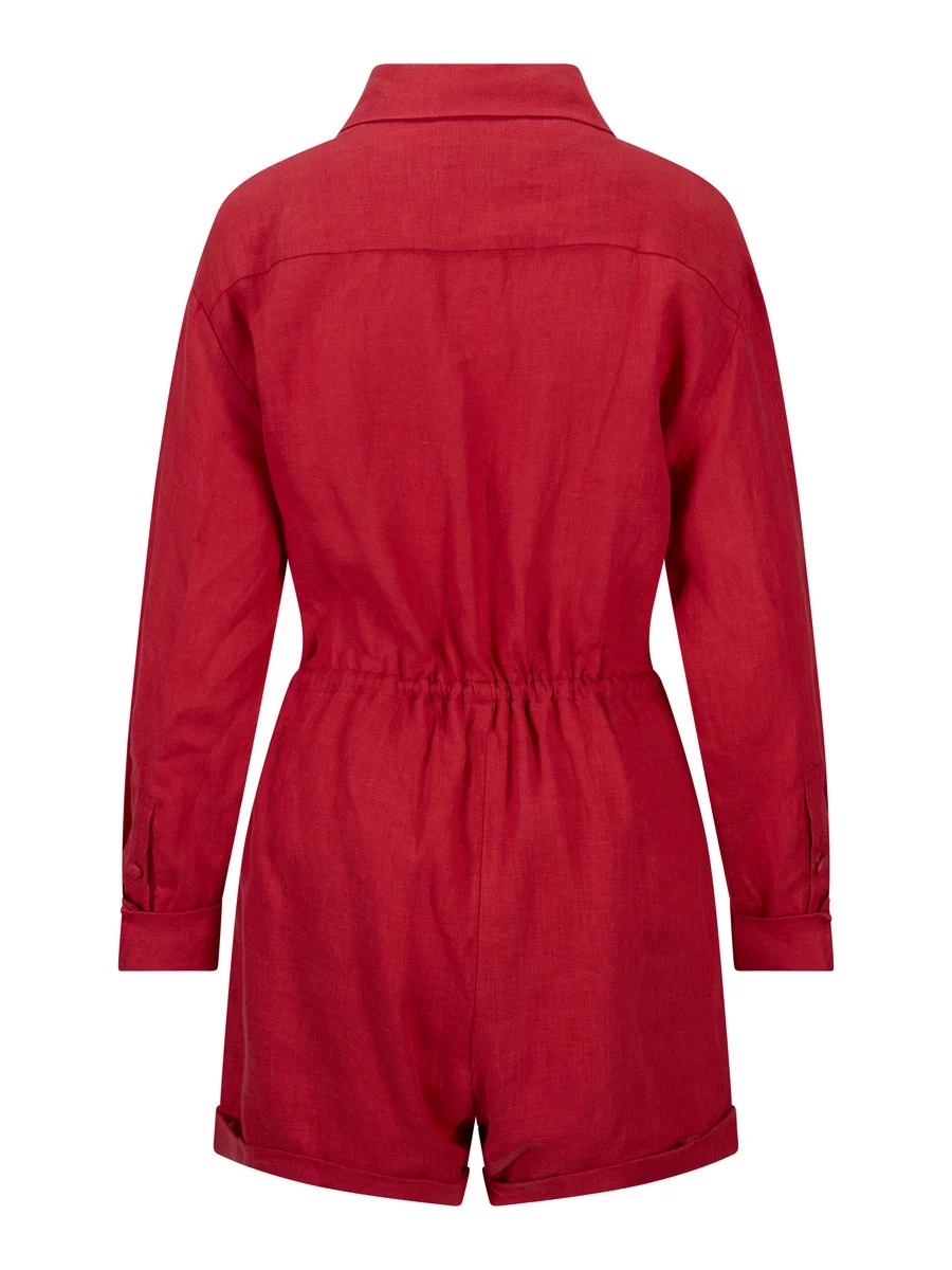 Ella & il - Marika Jumpsuit - Red - Bilde 2