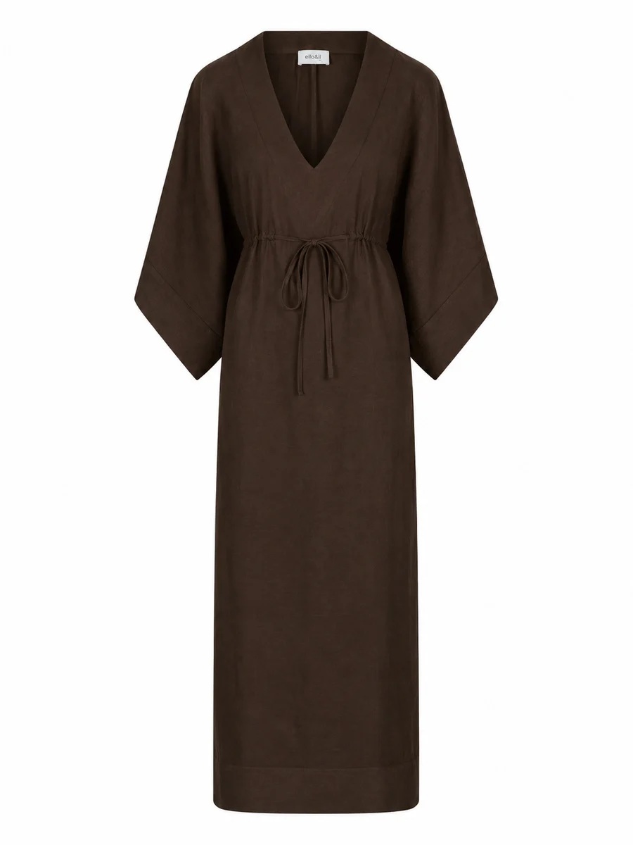 Ella & il - Pernille Lin Kjole - Dark Brown