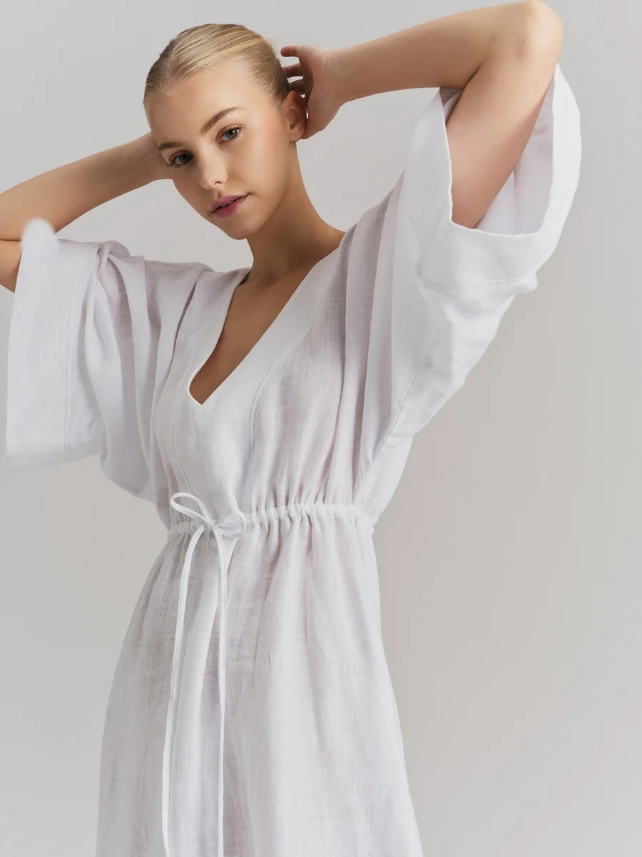 Ella & il - Pernille Lin Kjole - White - Bilde 5