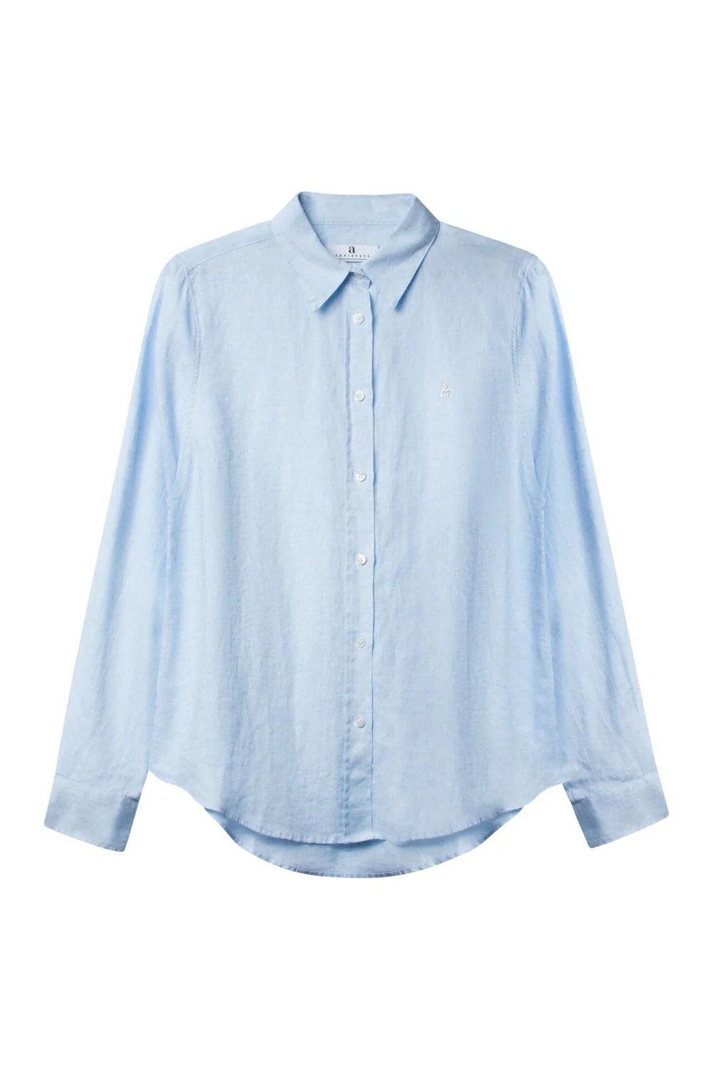Arnie says - ARC Linen Classic Skjorte - Lt Blue - Bilde 2