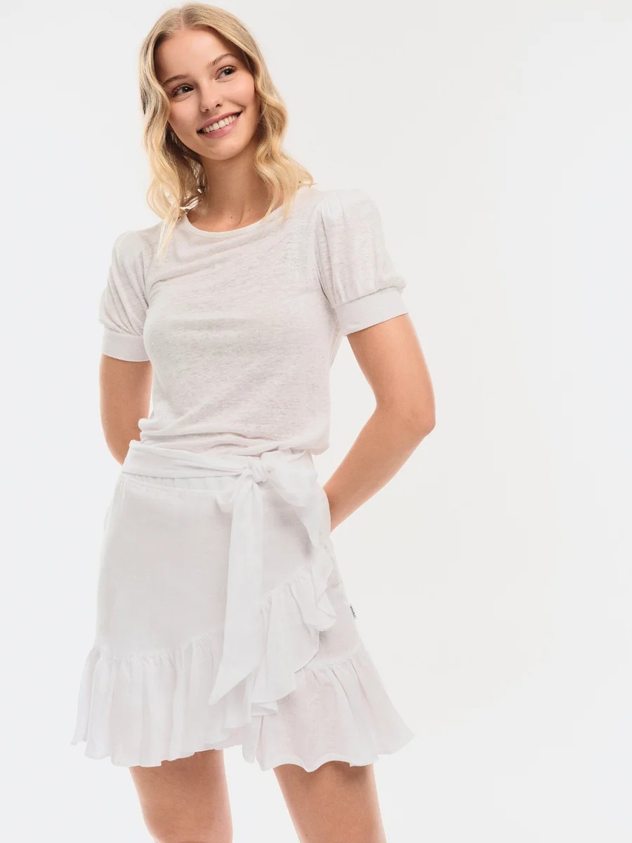 Ella & il - Madeleine Lin Tshirt - White