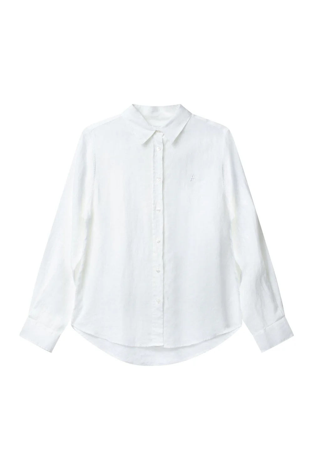Arnie says - ARC Linen Classic Skjorte - White - Bilde 2