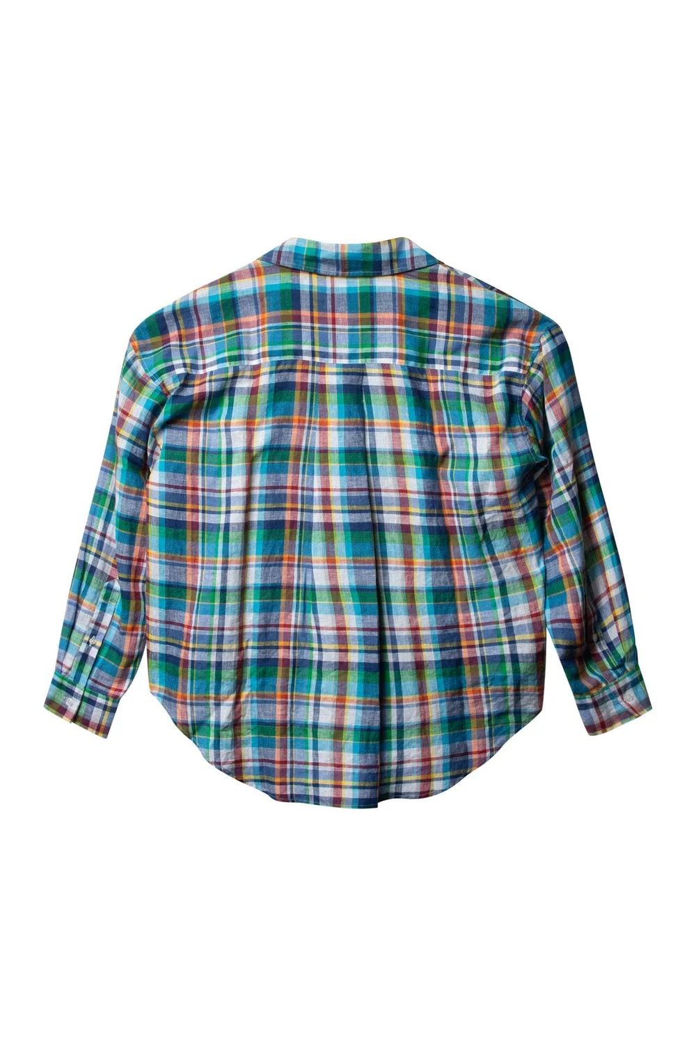 Arnie says - Venice Linen Plaids Skjorte - Blue Combo - Bilde 5