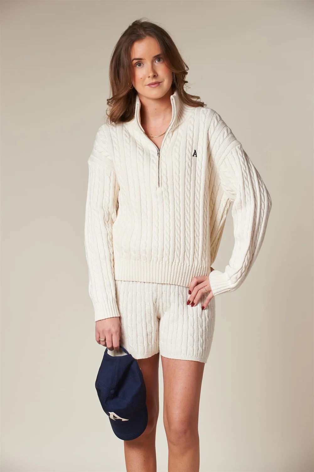 Arnie says - Madelyn Cable Genser - Offwhite - Bilde 6