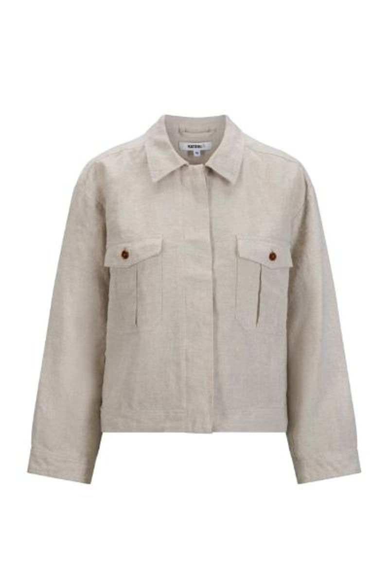 Katrin Uri - Nora Lin Jakke - Natural Linen - Bilde 2