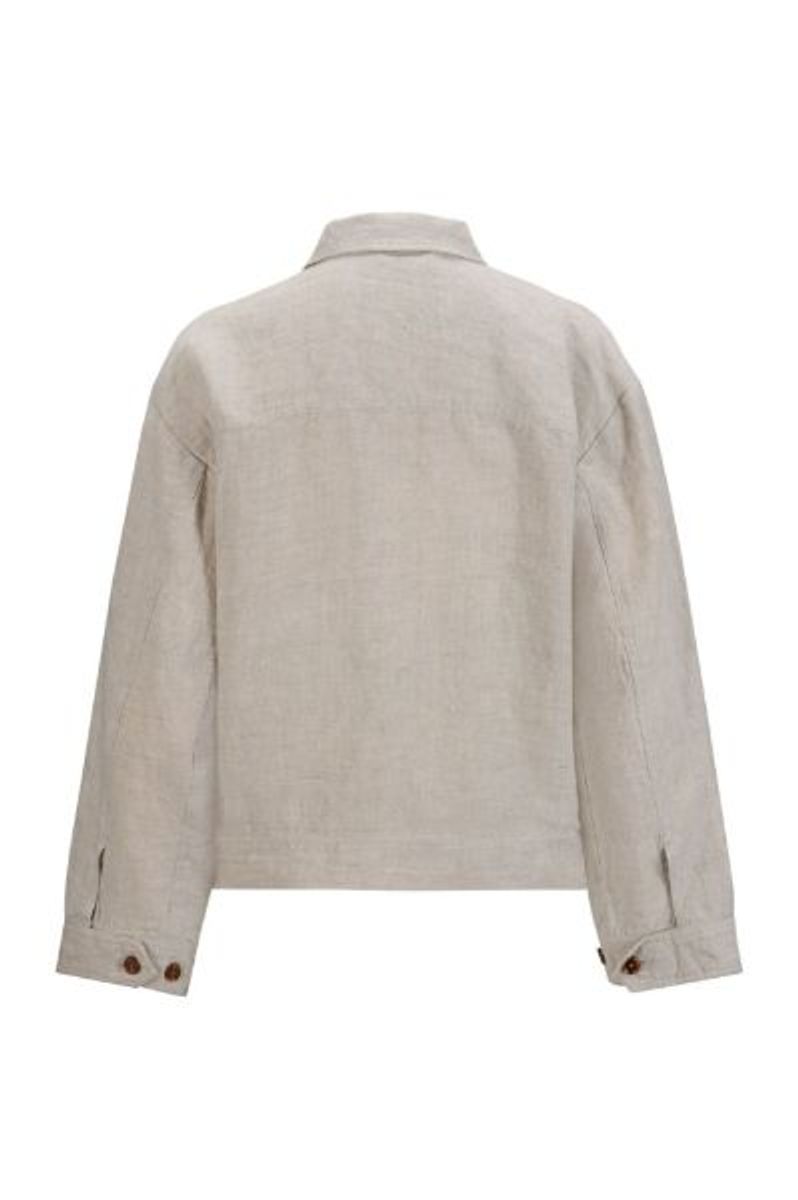 Katrin Uri - Nora Lin Jakke - Natural Linen - Bilde 3