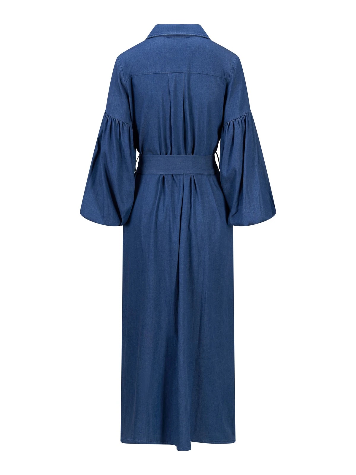 Ella & il - Inez Tencel Kjole - Dark Blue - Bilde 3