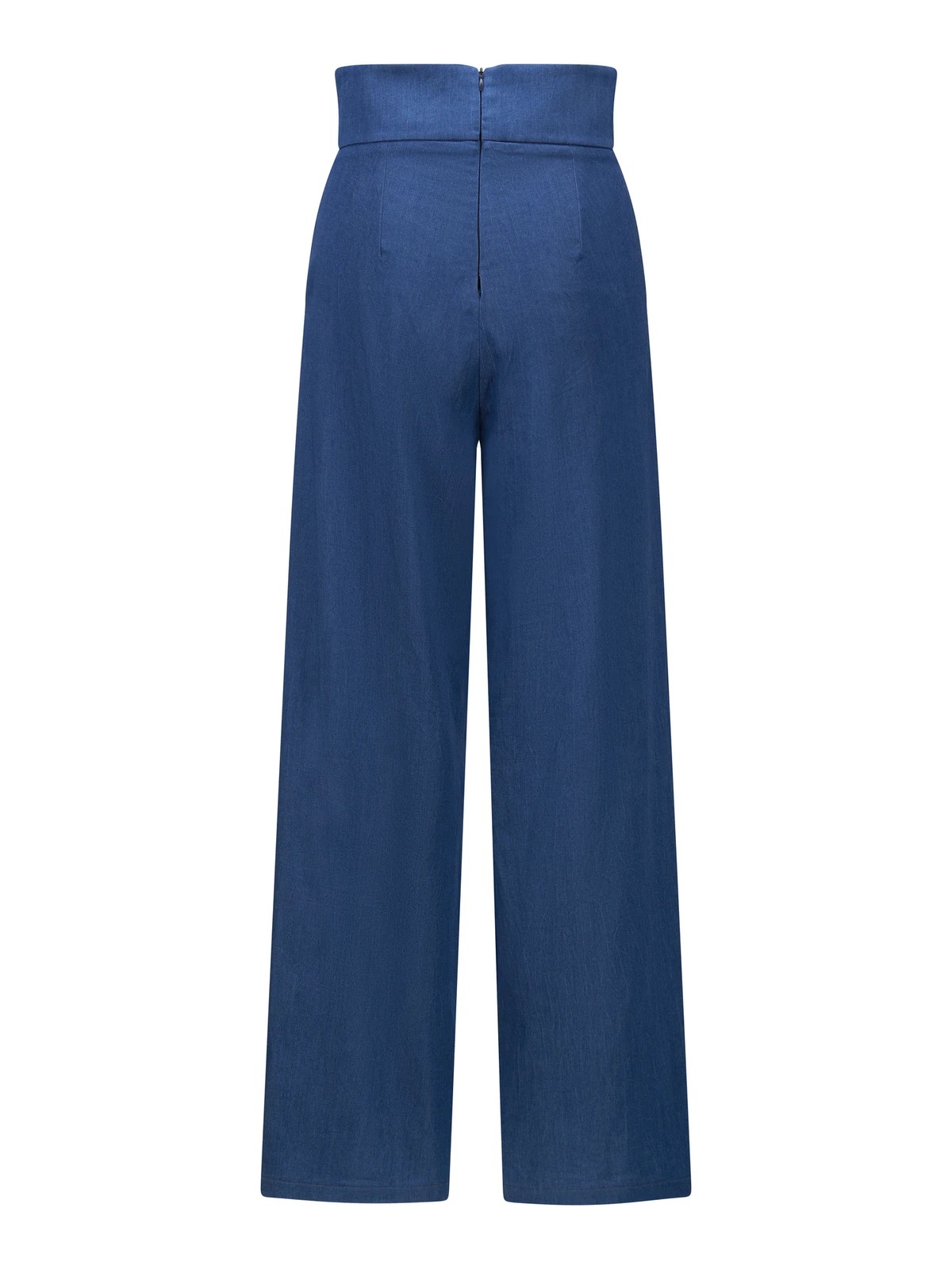 Ella & il - Felica Tencel Bukse - Dark Blue - Bilde 3