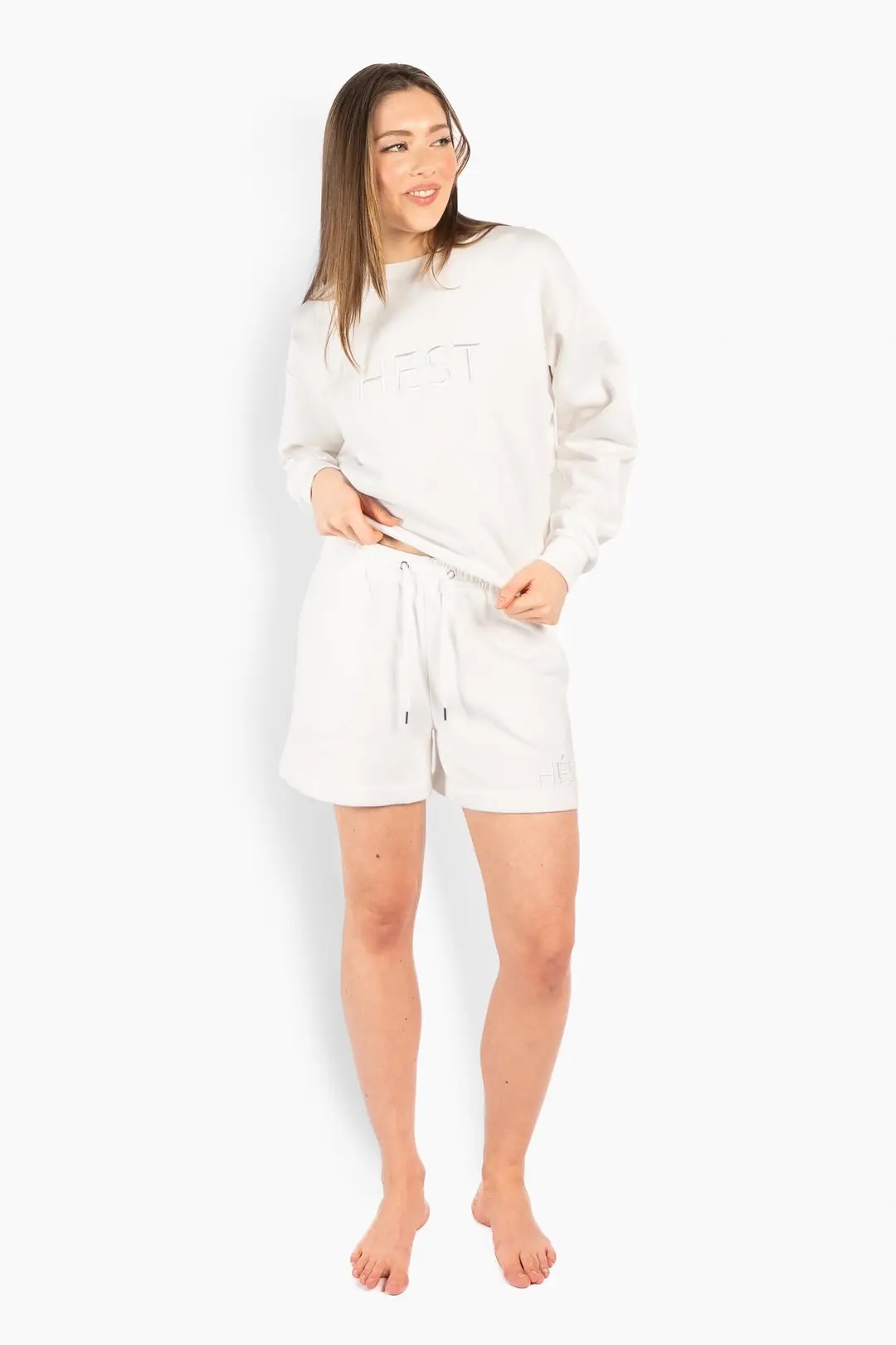 HÉST - Gabriela Shorts - White Alyssum - Bilde 6