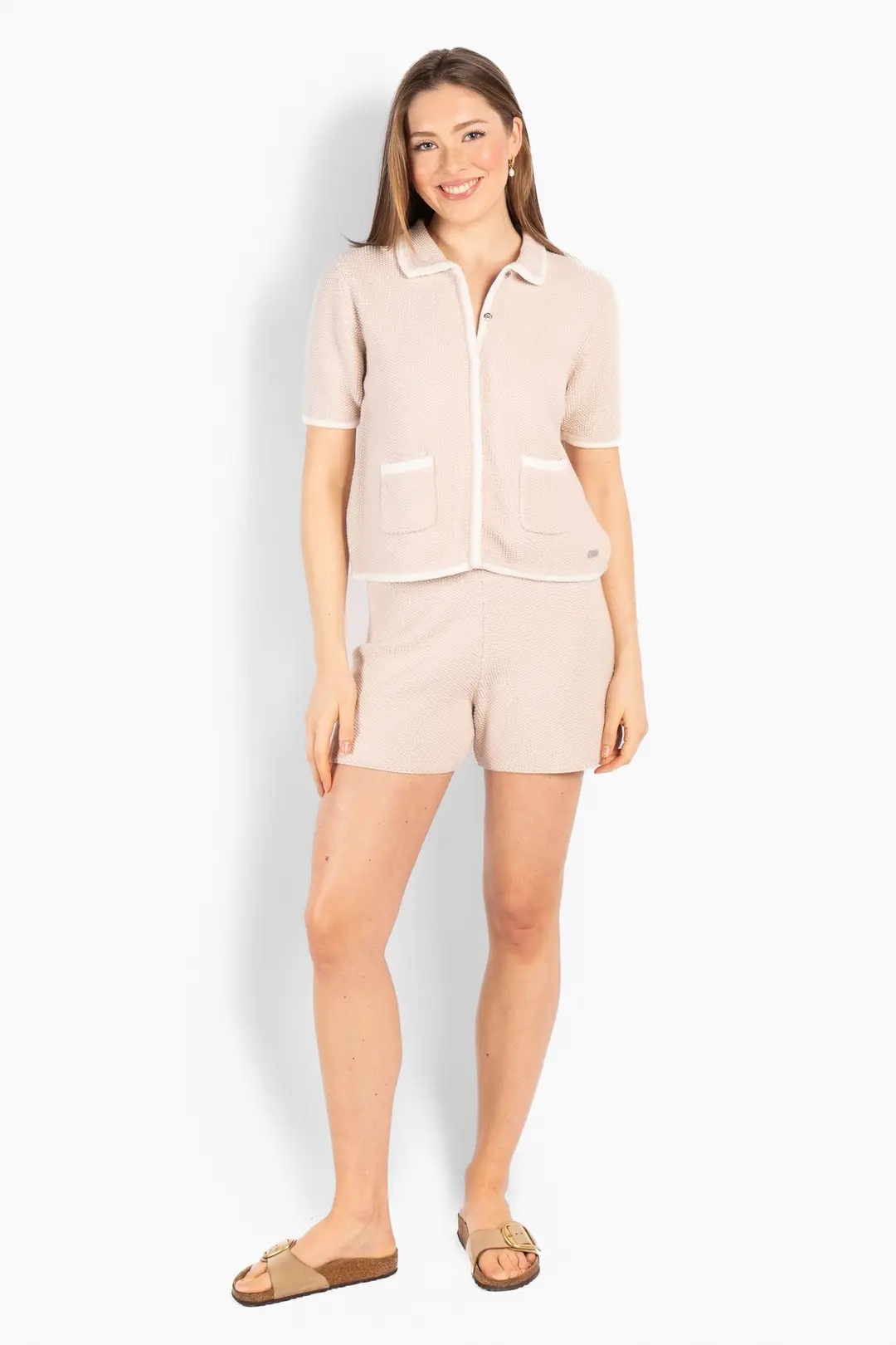 HÉST - Soleil Cardigan - Beige - Bilde 7