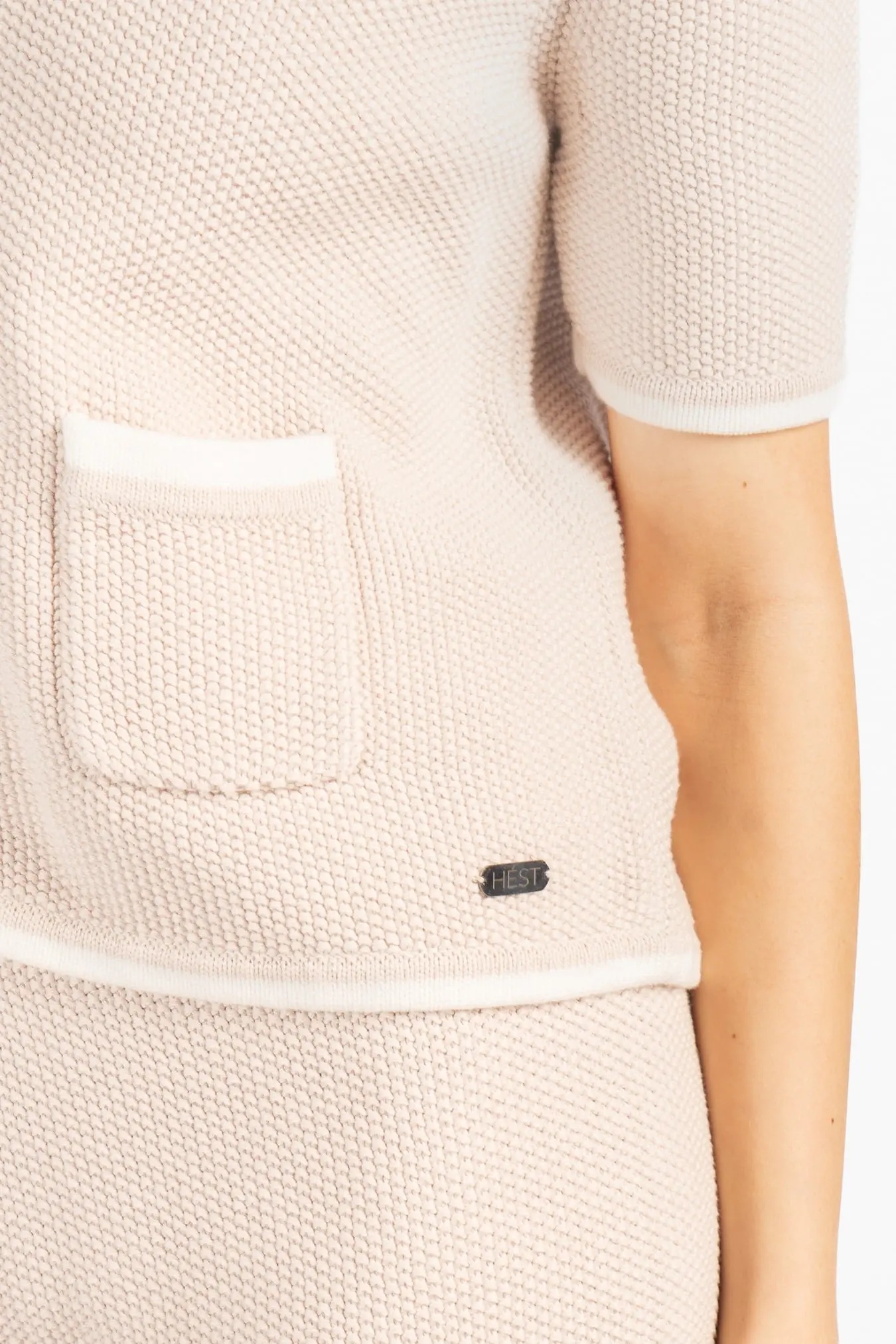 HÉST - Soleil Cardigan - Beige - Bilde 3
