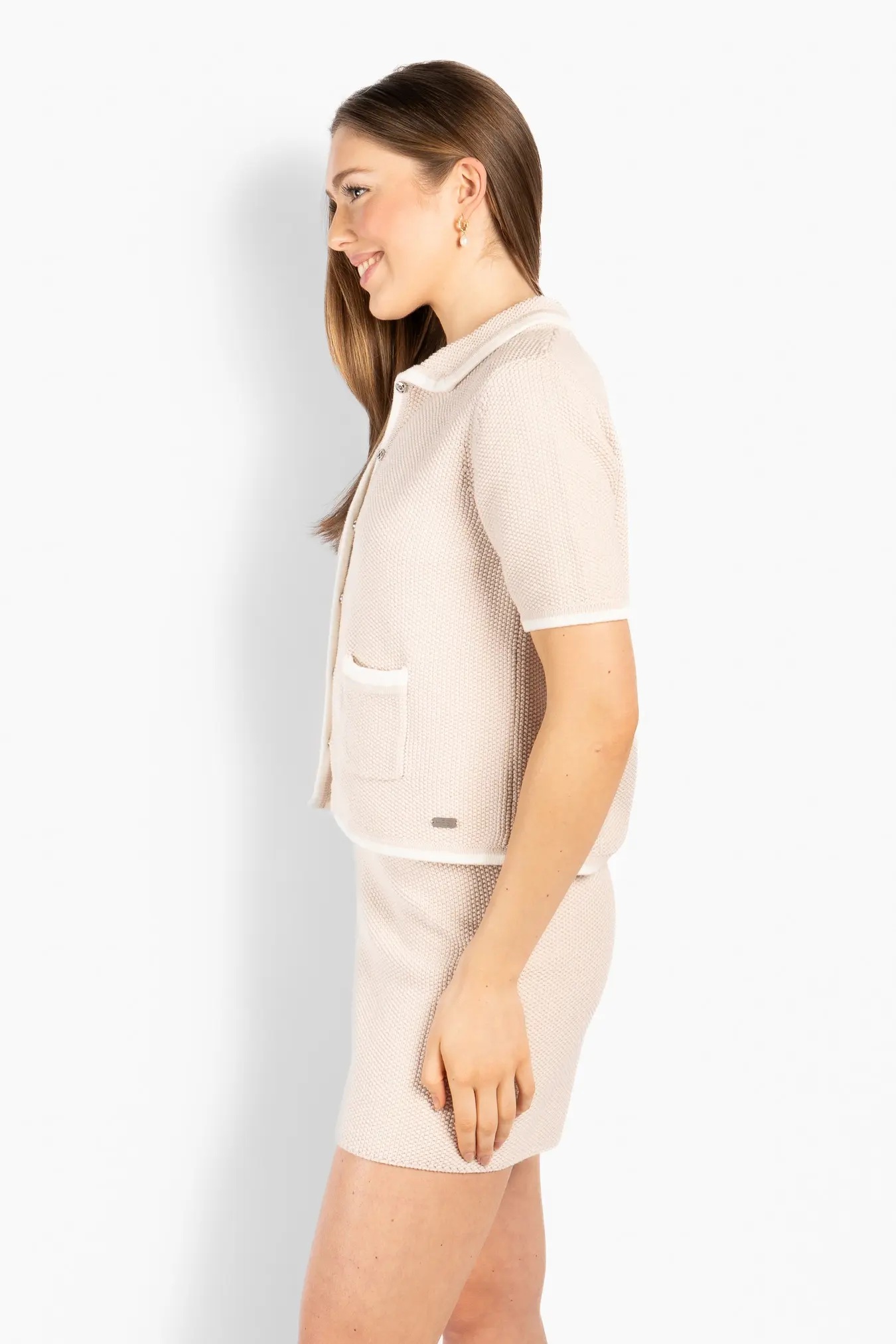 HÉST - Soleil Cardigan - Beige - Bilde 6