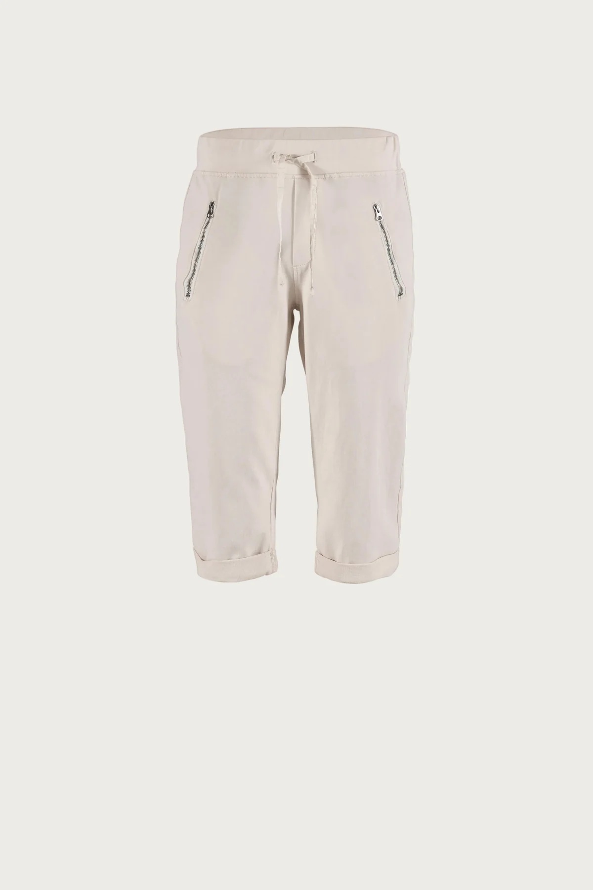 Blue - Jutta Capri Bukse - Cream